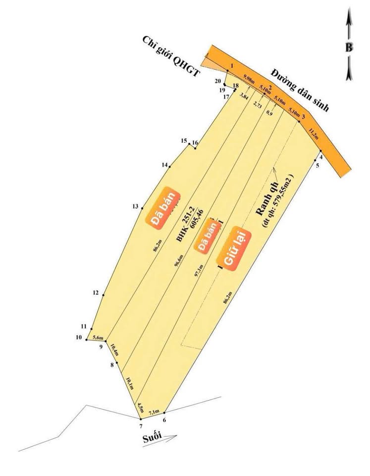 Bán đất lô đất cây hàng năm ở Khánh Hiệp, Khánh Vĩnh, đường ô tô tận nơi rộng 10m