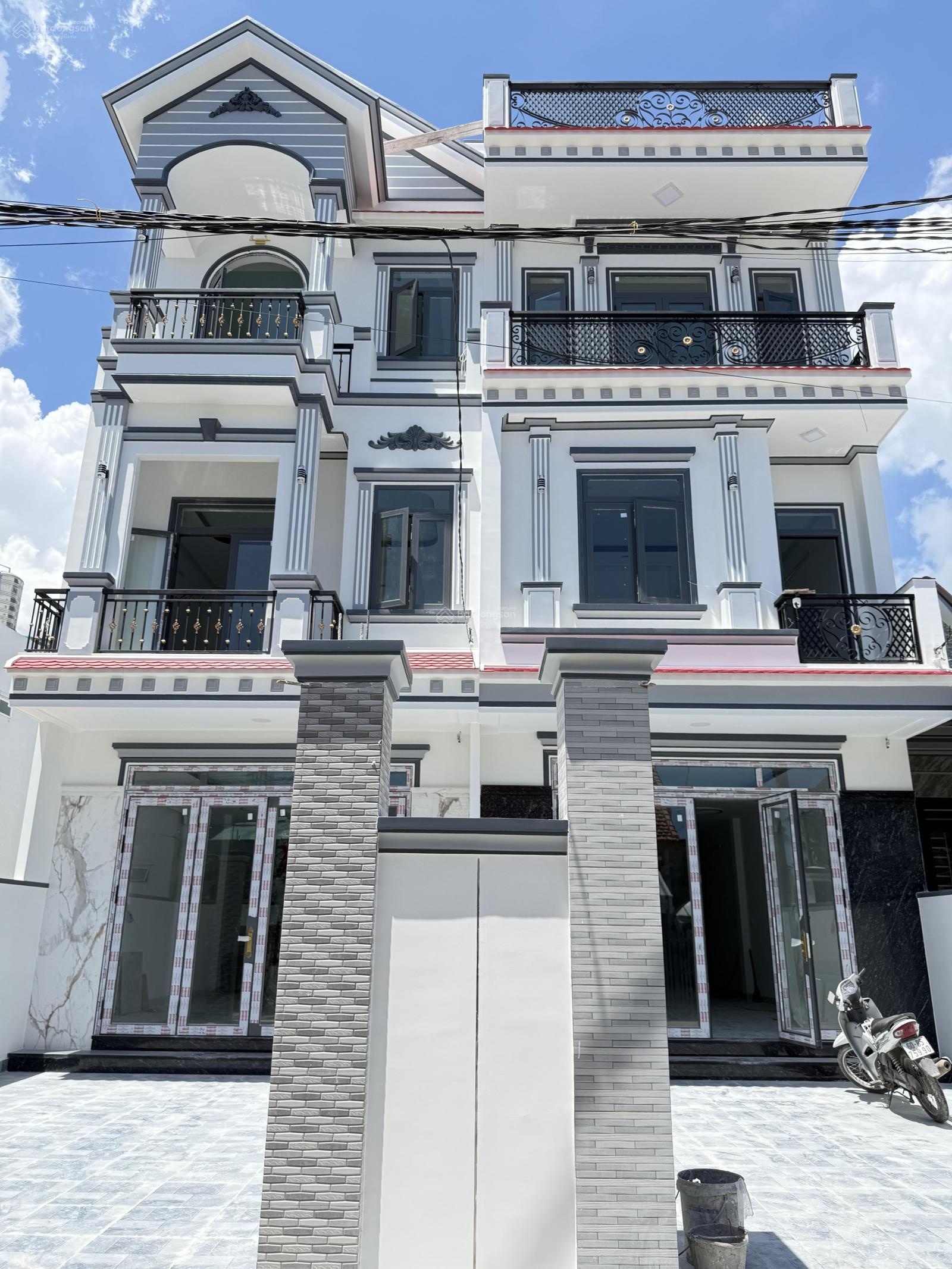 Bán 2 căn nhà 3 tầng hẻm ô tô đường Cầu Dứa Phú Nông cạnh KĐT Vĩnh Điềm Trung giá 4,5 tỷ/căn