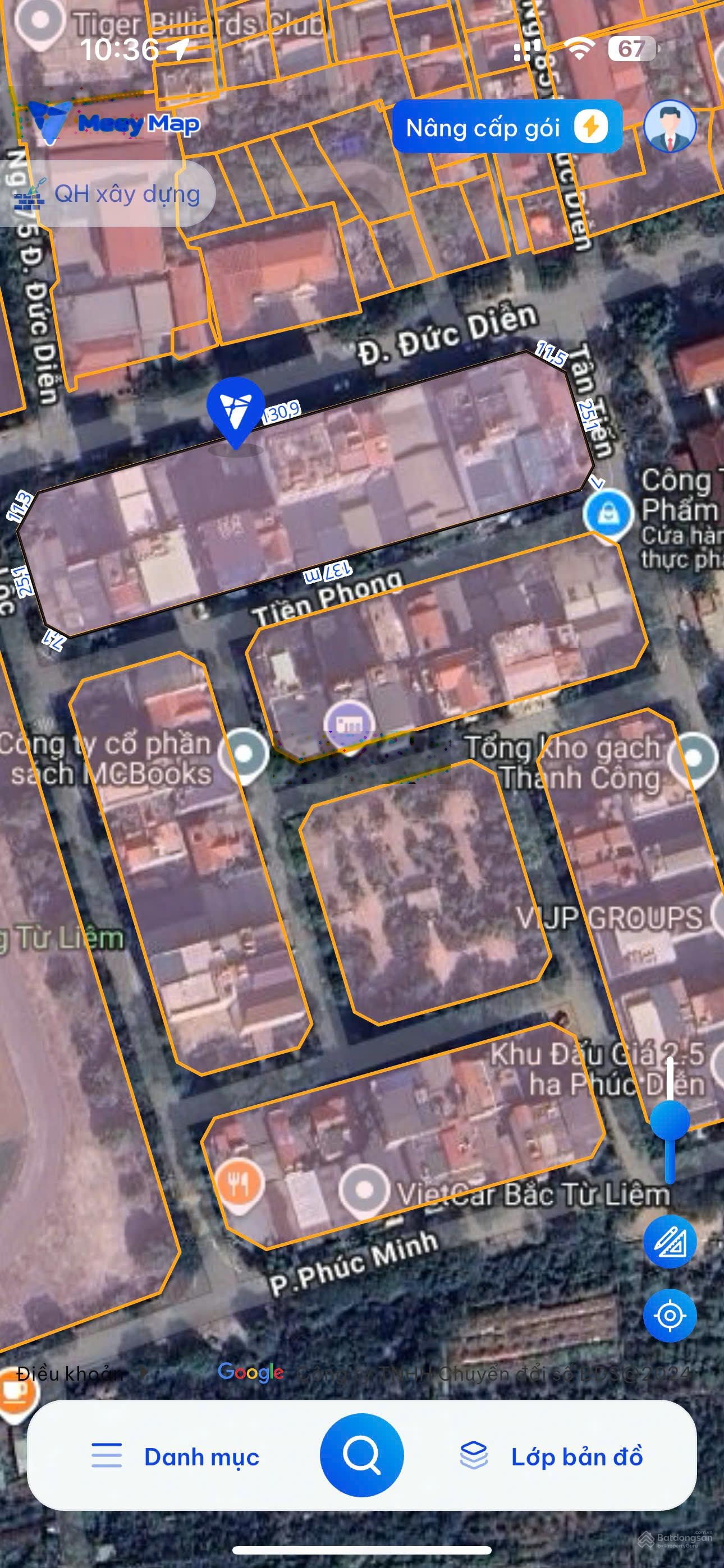 Đất phân lô 150m2, mặt tiền 8m phù hợp xây khách sạn, văn phòng, giá 35 tỷ