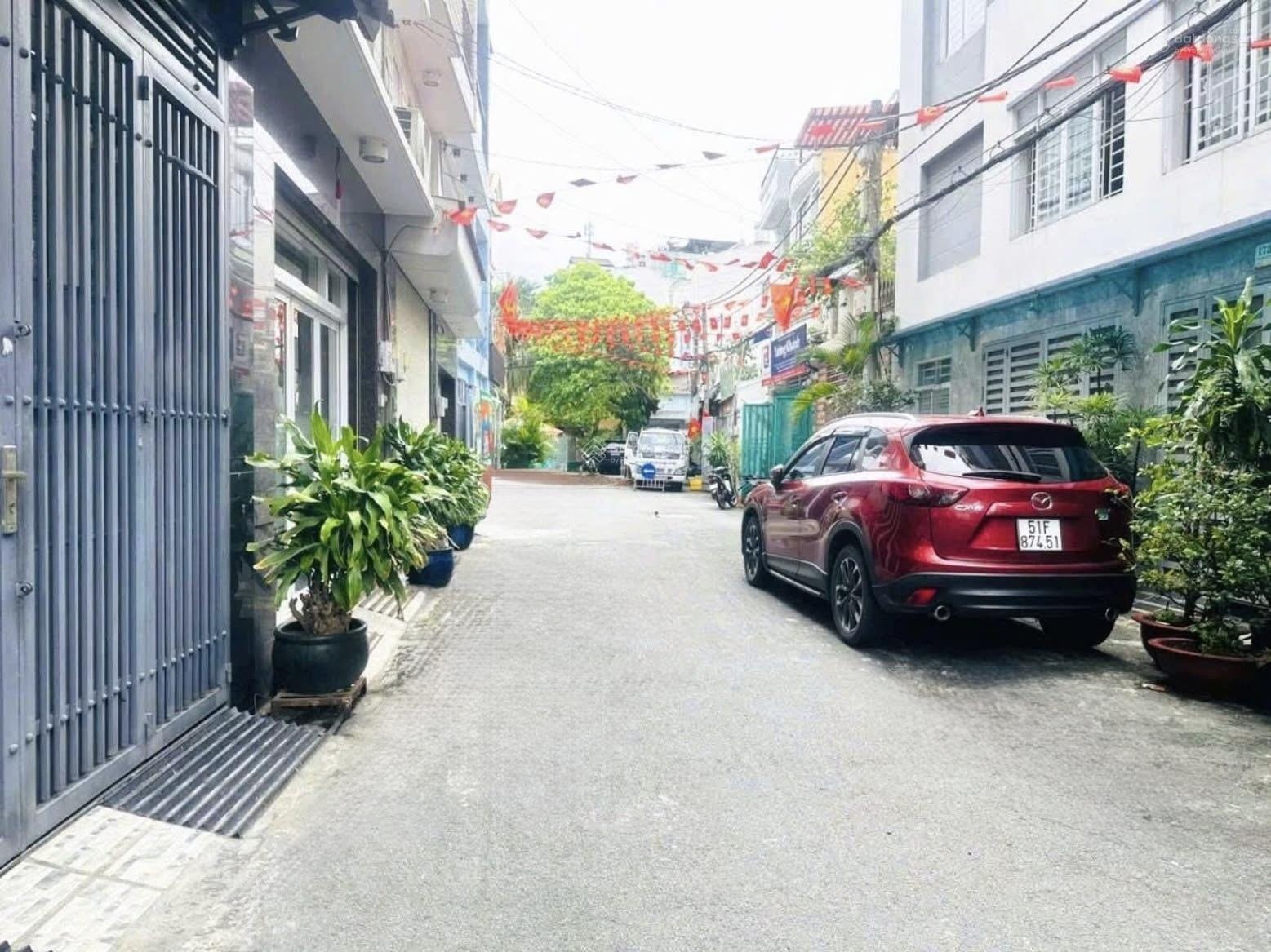 Bán đất tặng dãy phòng trọ, đường 6m thông, CN 75m2 (4x19m), 7 tỷ 2, Phan Huy Ích, P. 15, Tân Bình