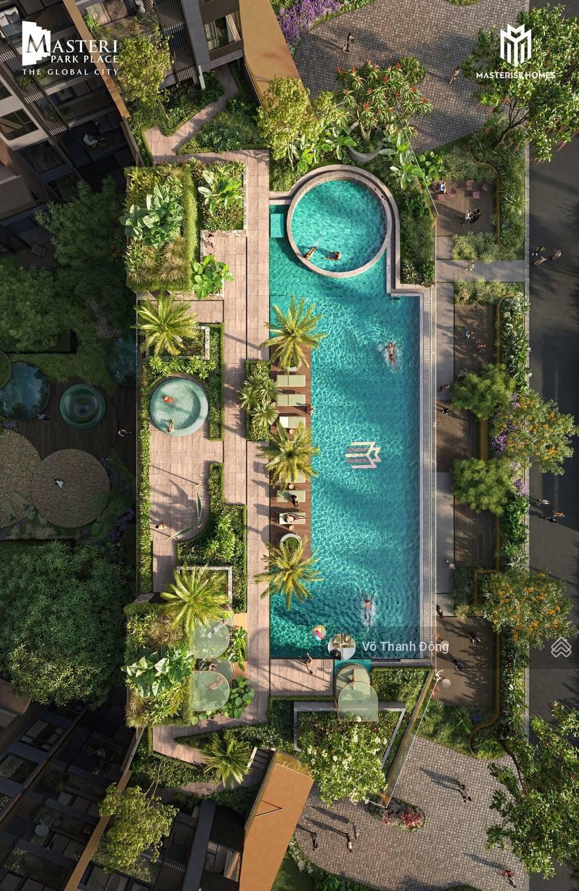 Bán căn 4 phòng ngủ Masteri Park Place, view nhạc nước vĩnh viễn, lầu cao, giá tốt không chênh