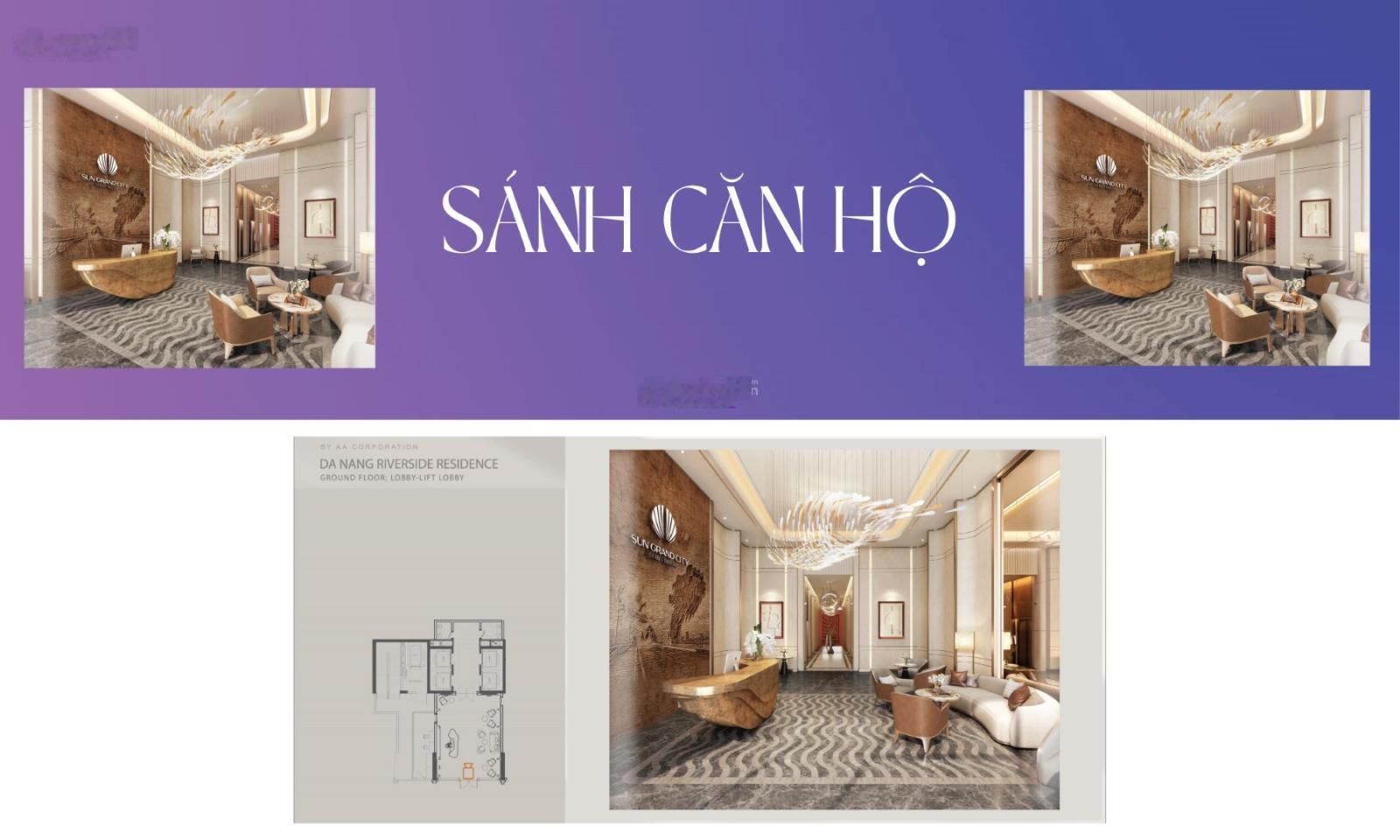 Căn Dualkey view cầu Trần Thị Lý, tháp 69 tầng Đà Nẵng Downtown - diện tích 92,2m2 - giá tốt