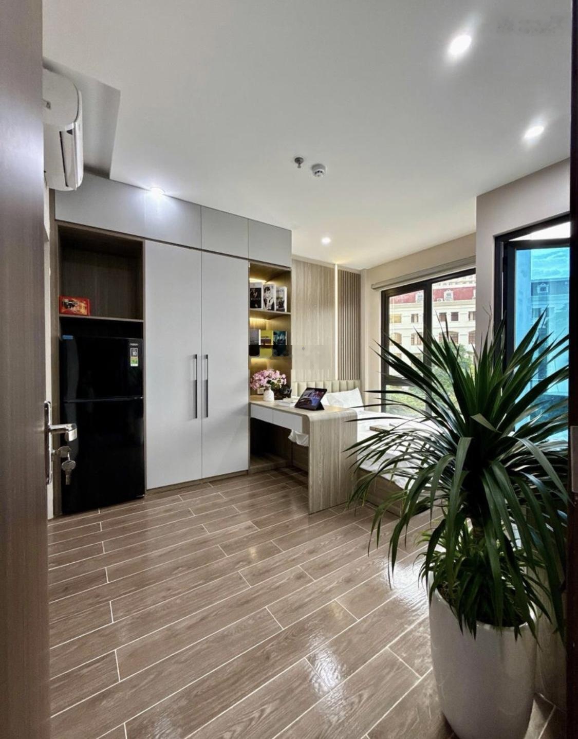 Siêu phẩm! CHDT Minh Khai, 10m ra ô tô, 12PN, DT 70tr/th, xây mới, hiện đại PCCC chuẩn, 65m2