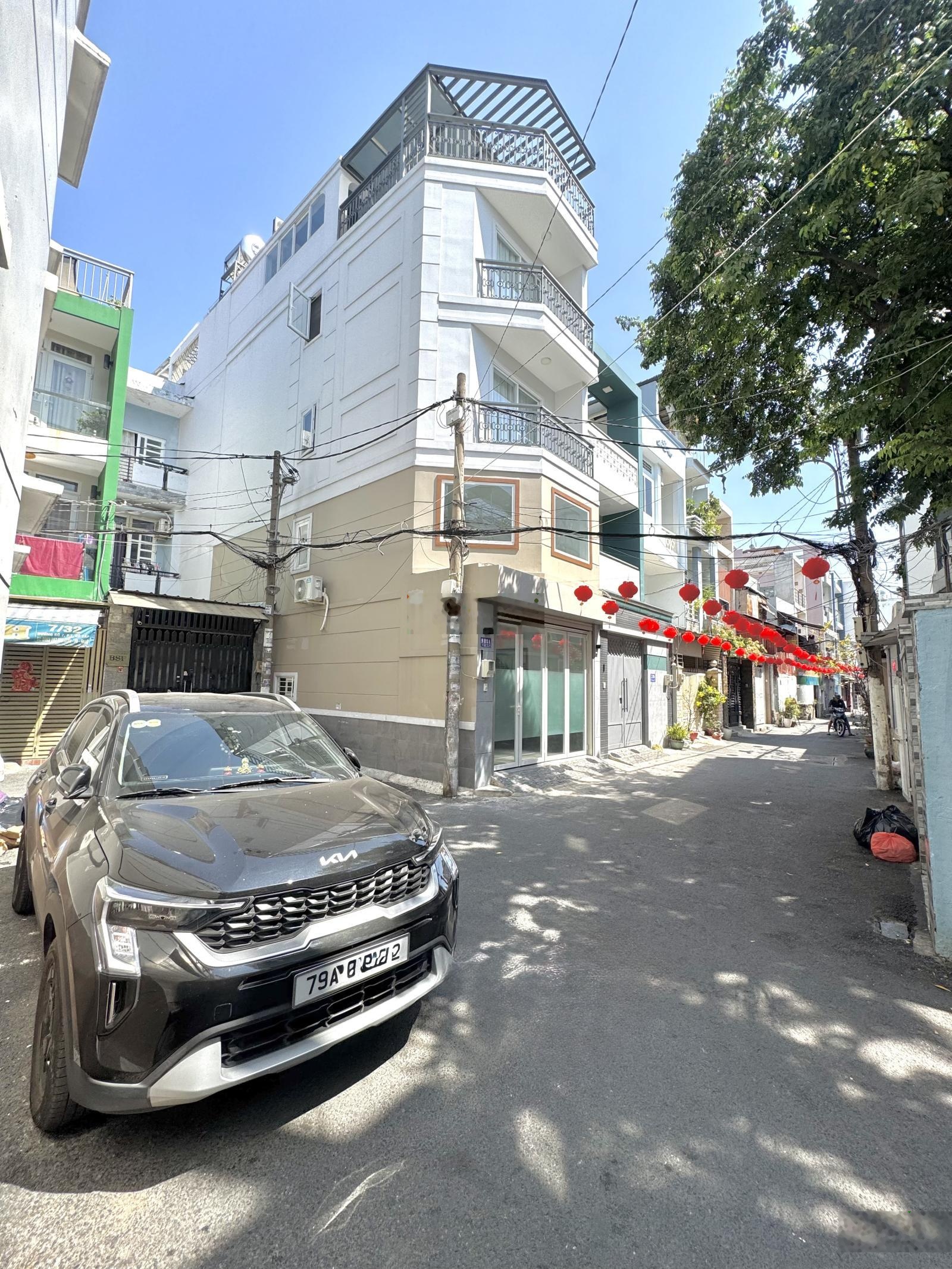 ĐẤT TRỐNG XÂY CHDV (5 x 22) nở 6m - hẻm OTO - GPXD (Hầm + 5Tầng) đường Nguyễn Thái Sơn