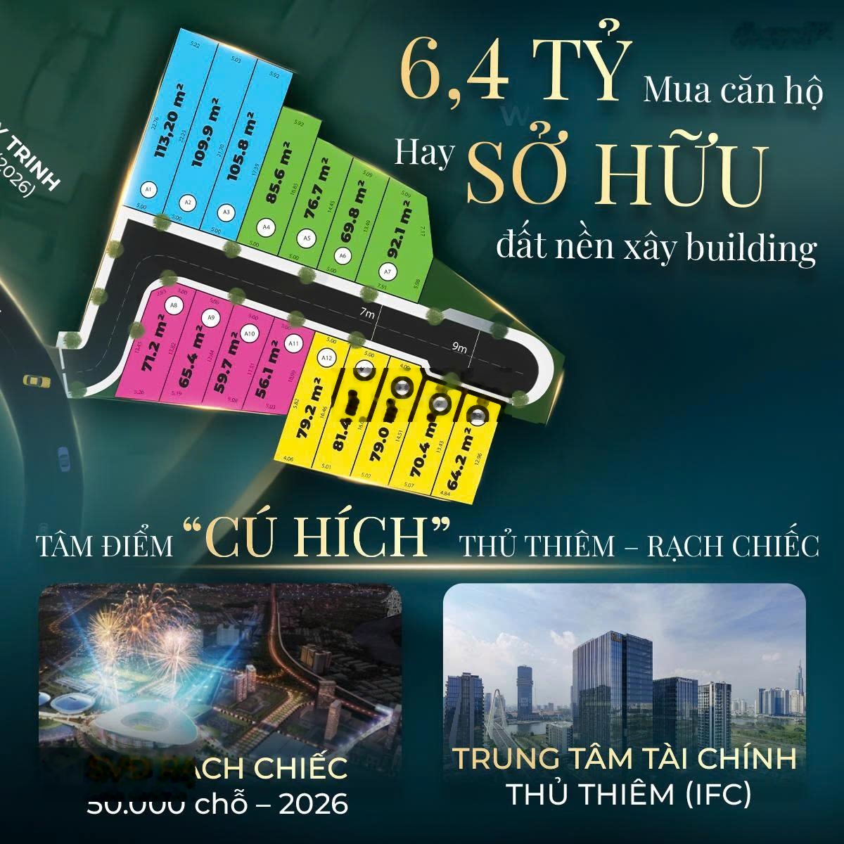 Bán đất tại Nguyễn Duy Trinh, Quận 2, TP. HCM, 6,5 tỷ, 58m2, đẹp, sổ đỏ riêng, xây dựng tự do