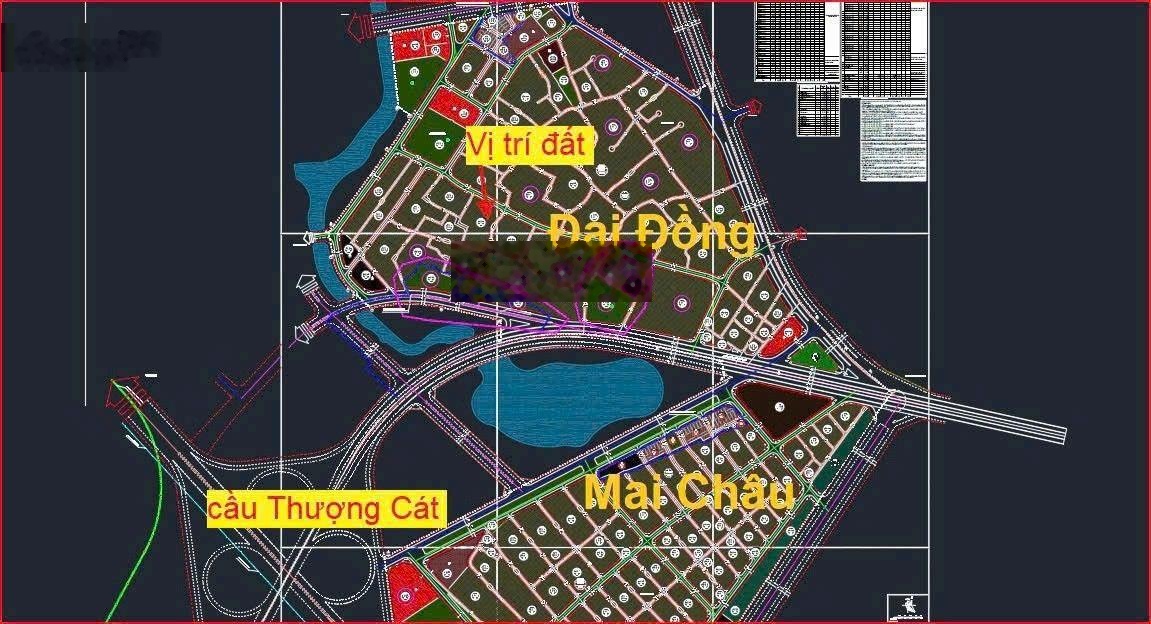 Cần bán 120m, mt12m, Đai Mach Đông Anh (Thiên Lôc), gần ô tô tránh, Cách 500M cầu Thượng Cát