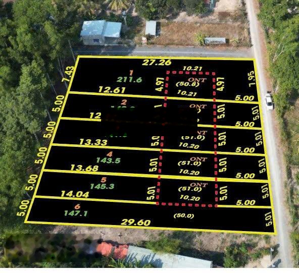 Đất chính chủ , sổ sẵn , khu dân cư đông đúc đường nhựa phước minh, tây ninh