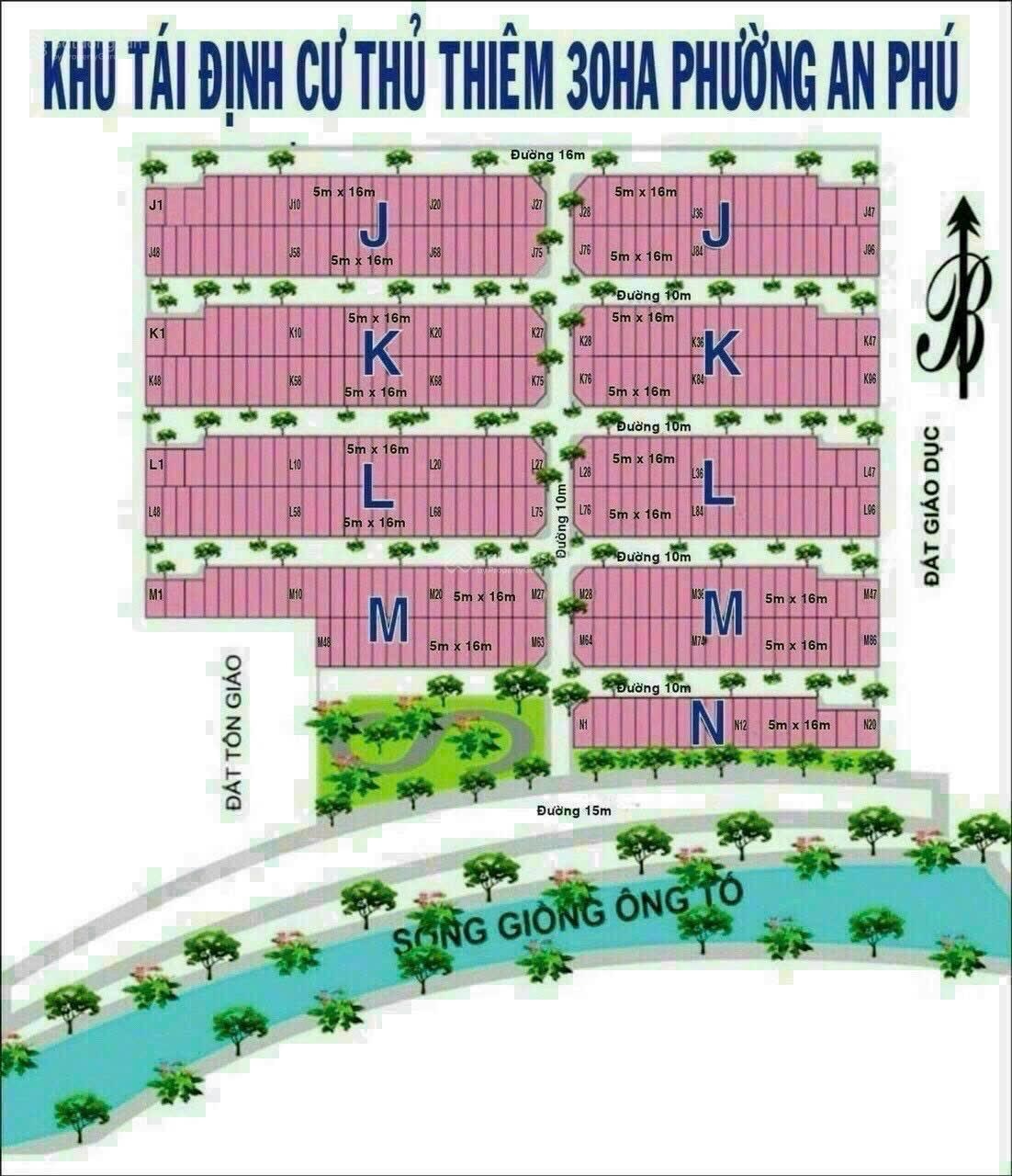 Bán nhanh đất nền khu Nam Rạch Chiếc , p An Phú