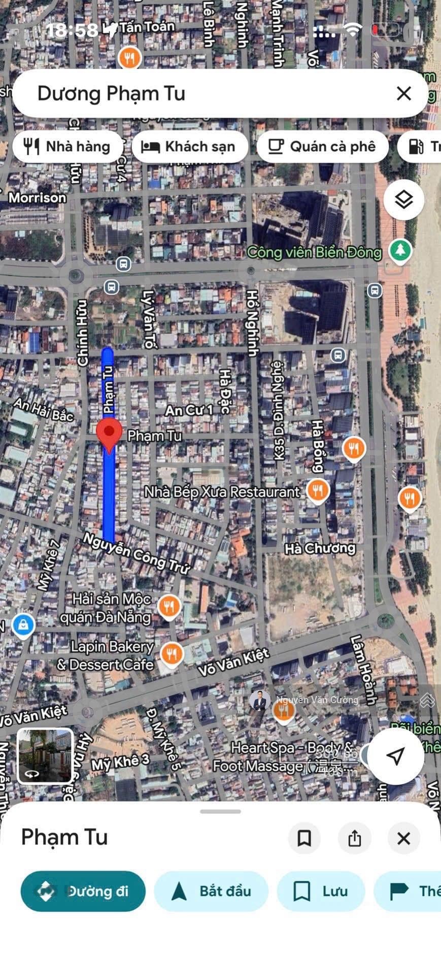 CẮT LỖ !!! Bán Nhanh Nhà C4 Đường Phạm Tu - Vị Trí Kinh Doanh - Sát Biển Mỹ Khê