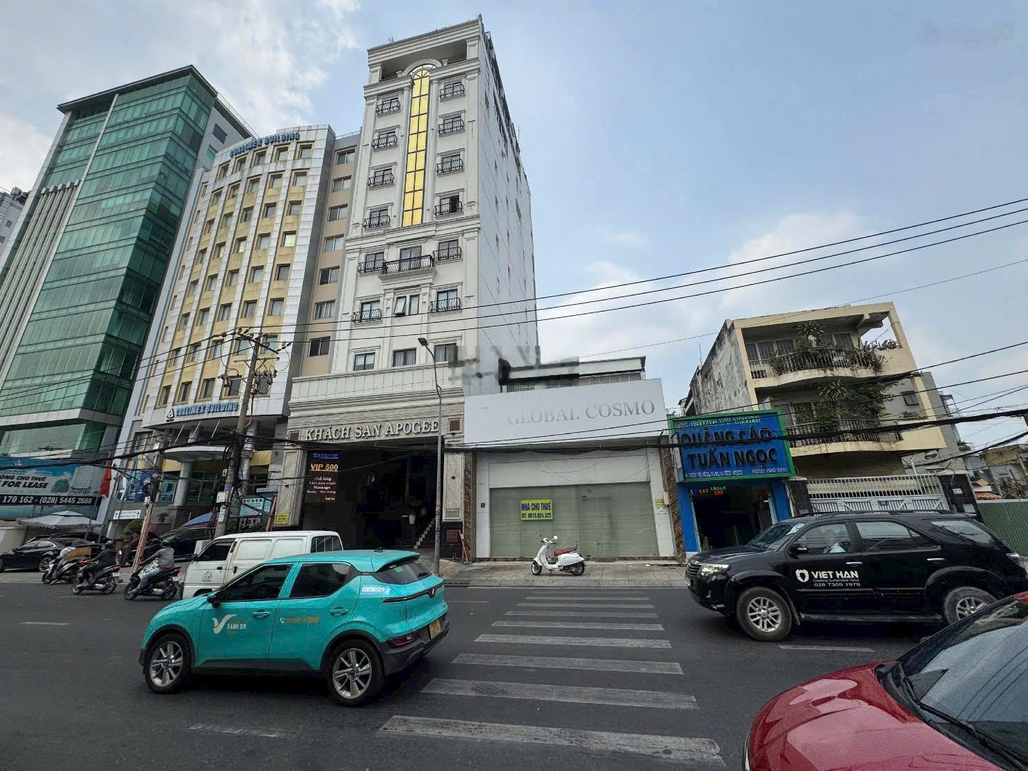 Ngộp !! Bán gấp tòa nhà MT Trần Quốc Hoàn ,Q.Tân Bình 128m2(5,1x28)Hầm 8 tầng HĐT 150tr Gía 56,5 tỷ