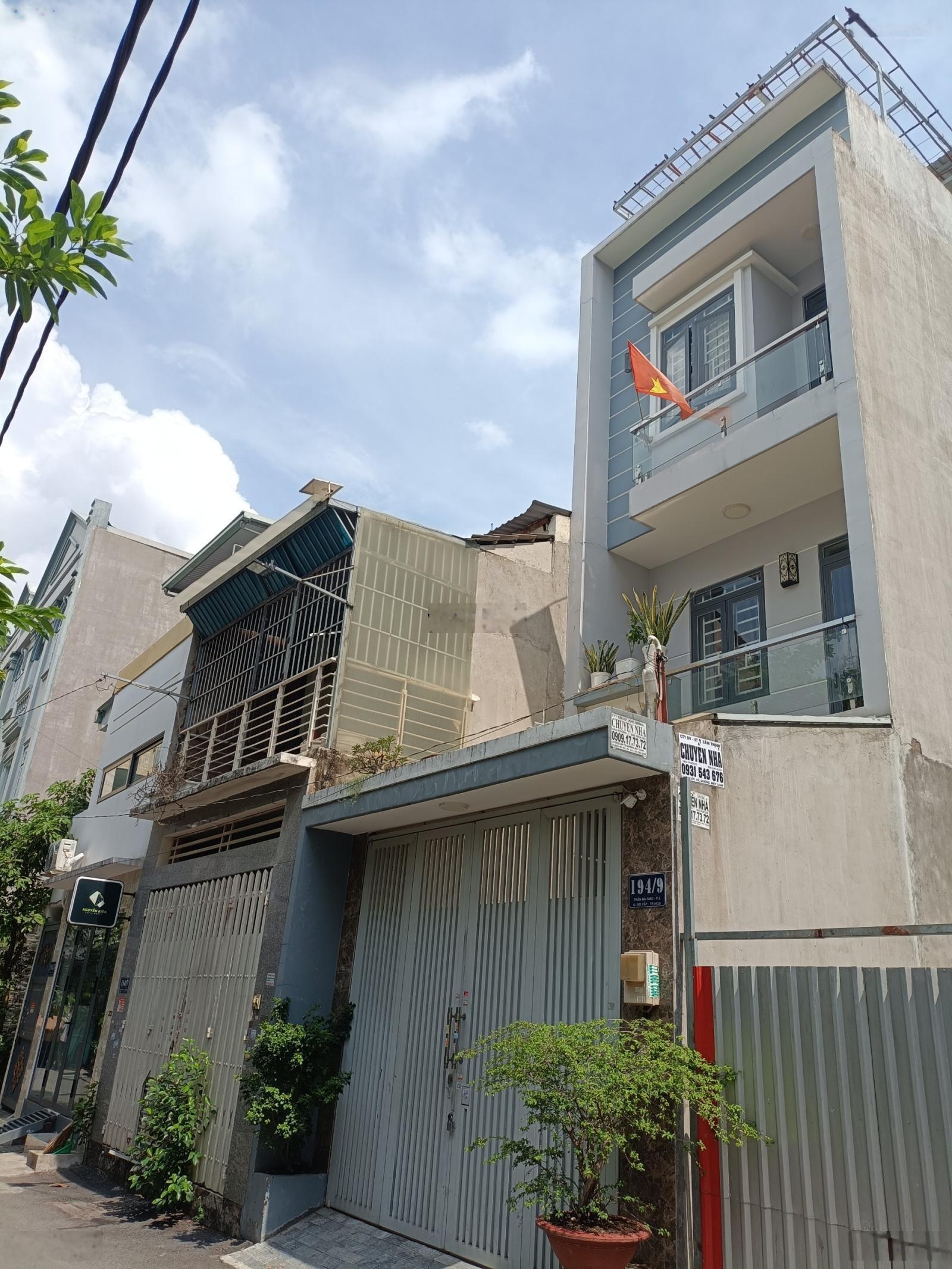 Nhà Dương Quảng Hàm - ĐS 20, P. 5, GV. DT: 5m x 19m trệt 1 lầu, giá 9,9 tỷ TL