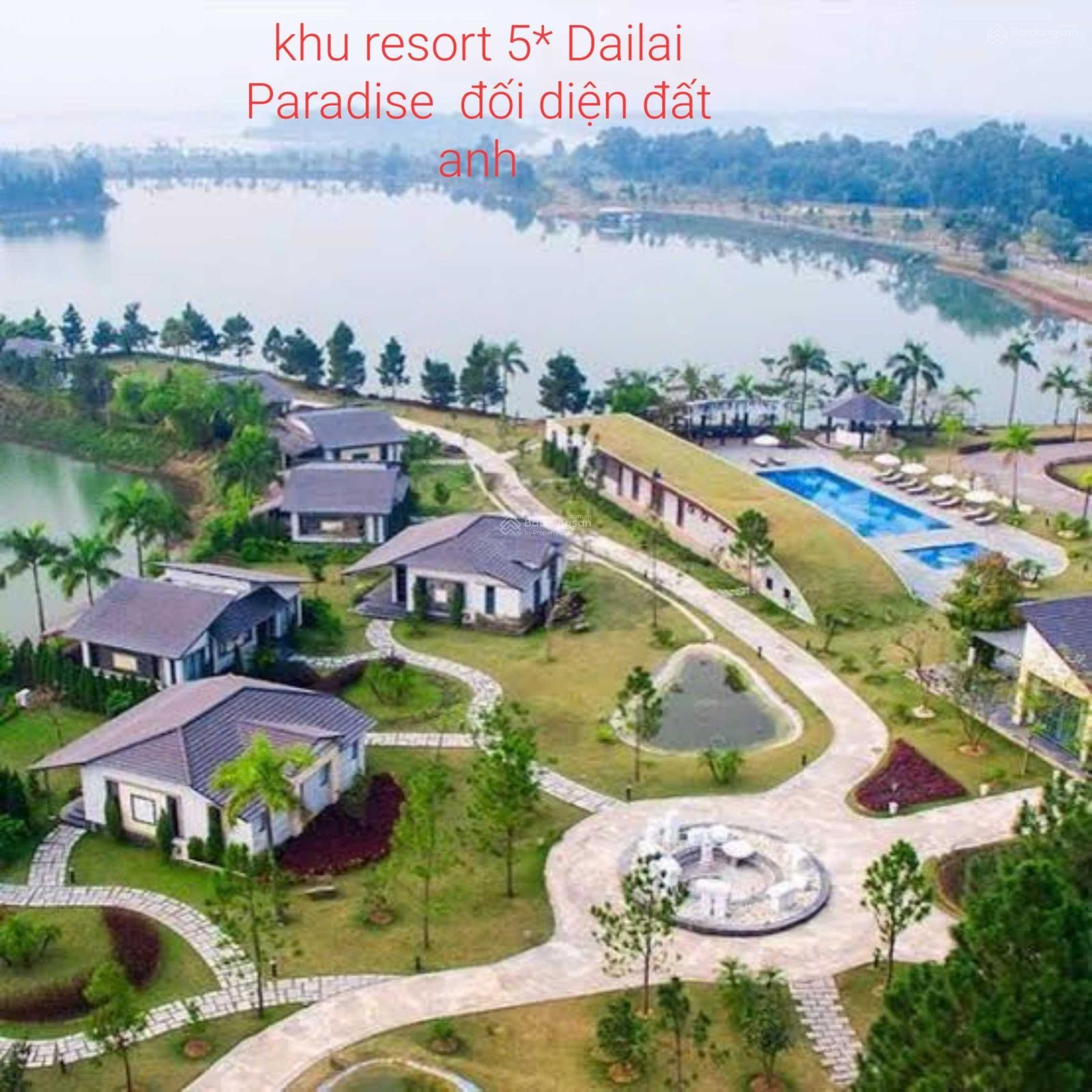 Bán đất vườn thổ cư đối diện cổng sân golf Đại Lải và khu resort Đại Lải Paradise