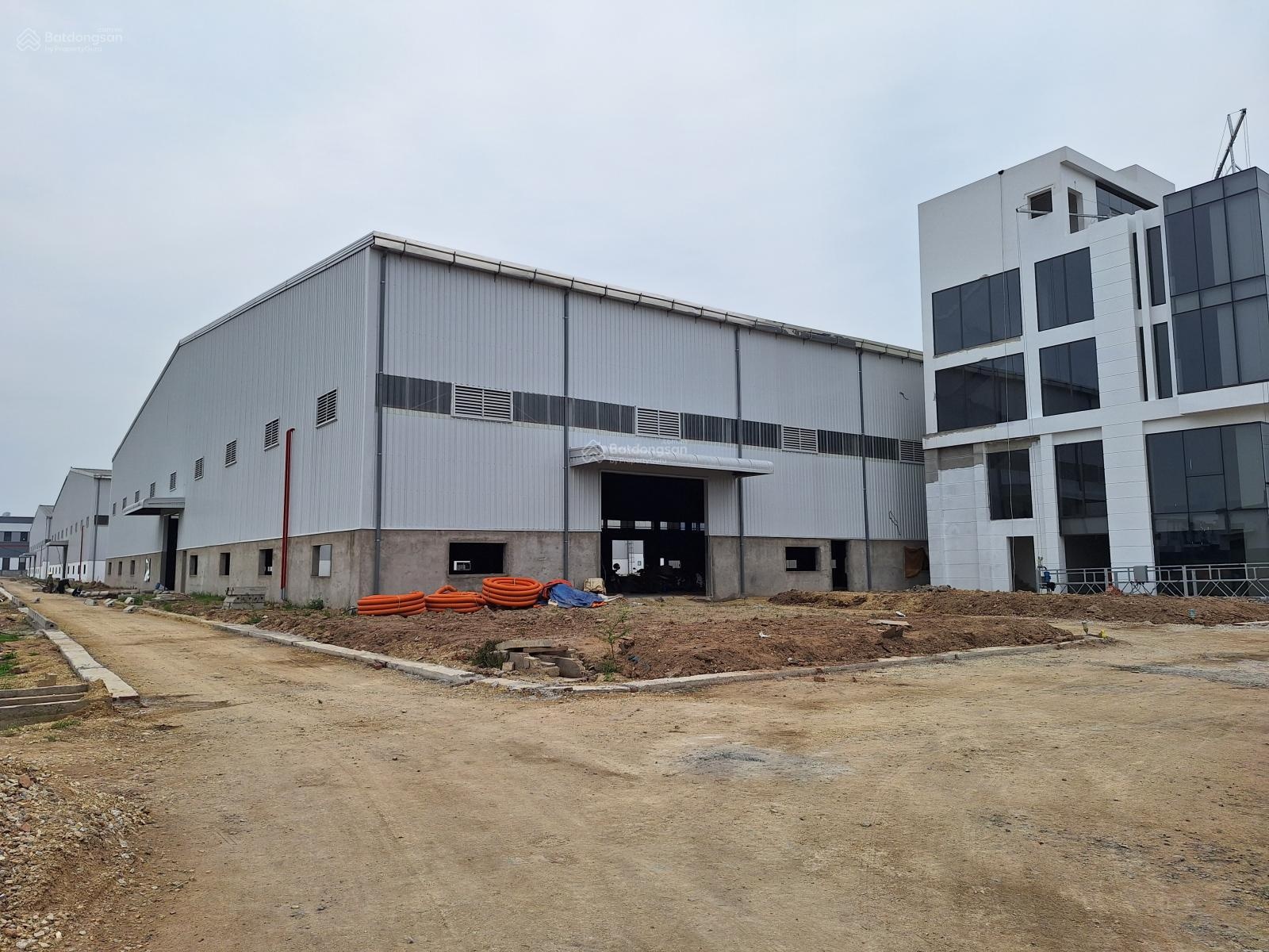 Cho thuê kho, xưởng mới xây 3500m đến 100.00m2 khu Kim Thành, pccc chuẩn, xin được chế xuất và FDI