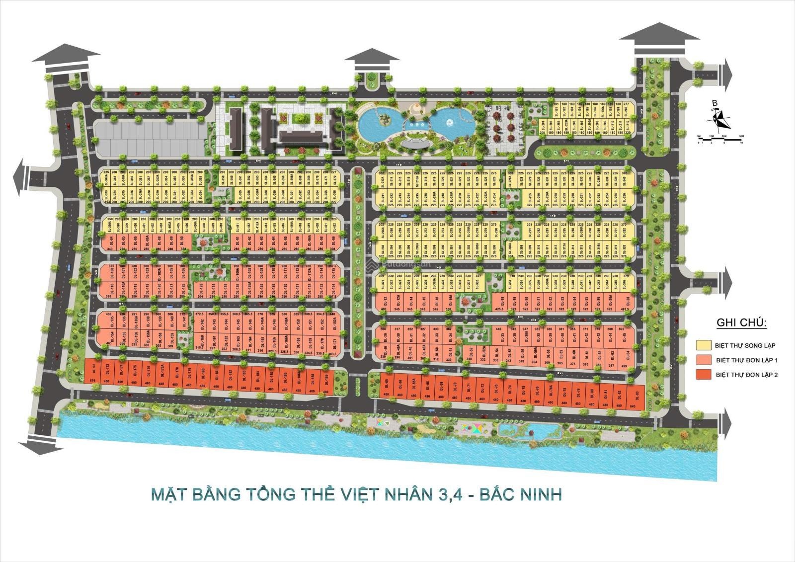 Đơn lập ven sông "giới hạn số lượng" dự án Centa Riverside, 480m2, giá gốc 70 tỷ, CK 10%