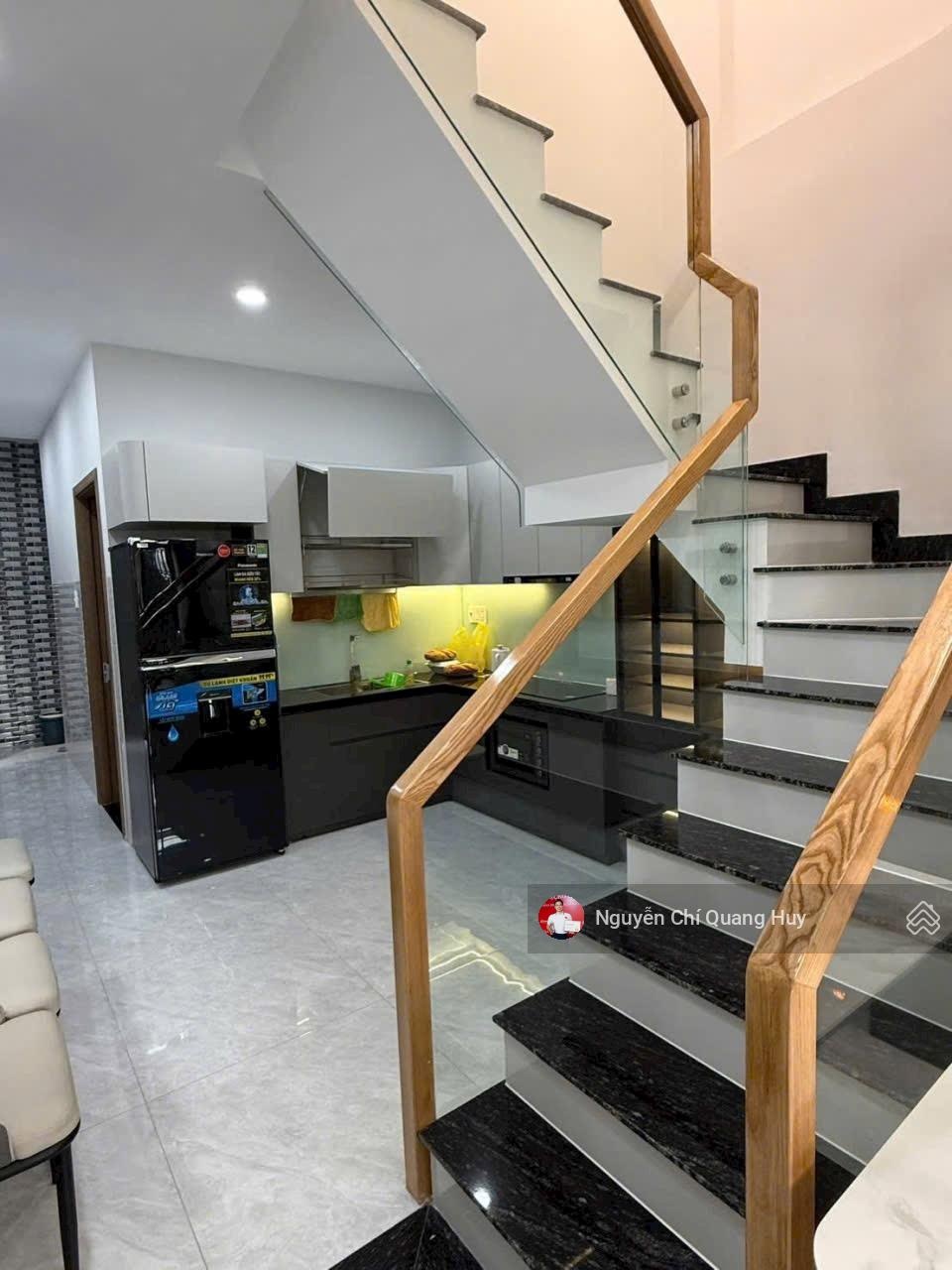 Nhà phố hiện đại - mặt tiền hẻm 3,5m chợ Tân Quy quận 07 gần Lotte Mart - 4x15m sổ hồng giá 6,2 tỷ