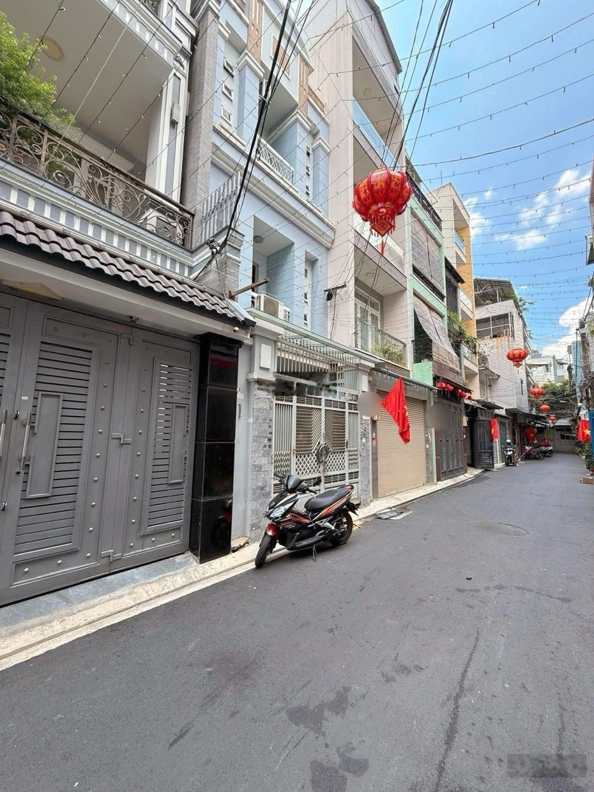 Hot Nhà Hẻm Nhựa 7m Xe Hơi Thoại Ngọc Hầu 4 x 12m 4 Tầng ST 4PN 4WC, Giá Chỉ 6.5 Tỷ LH 0936999494