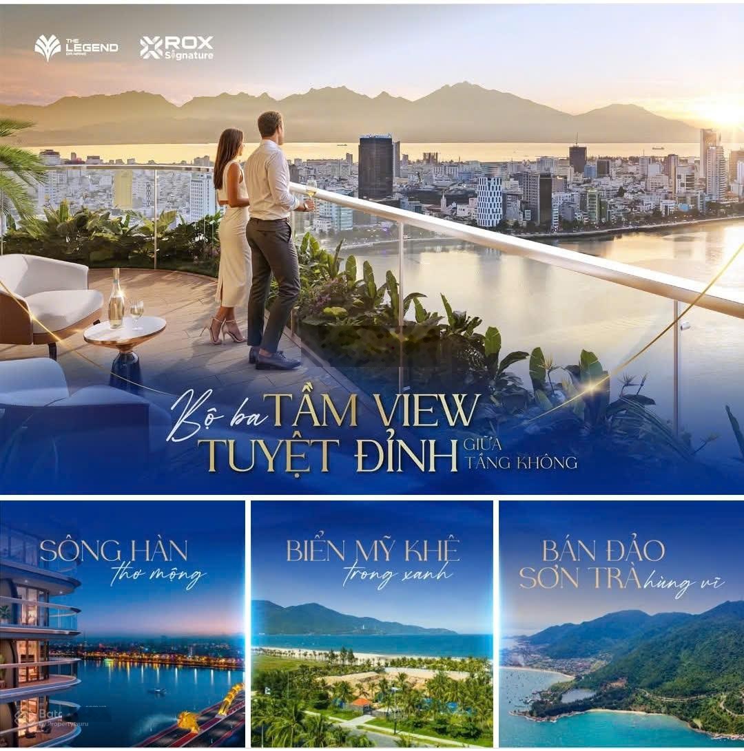 Sống "ĐẲNG CẤP" và cơ hội "ĐẦU TƯ" tại The Legend Đà Nẵng [Tổ hợp The Legend City Da Nang] cầu Rồng