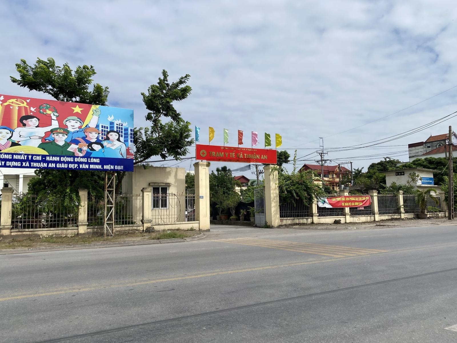 Bán đất kim sơn 90m2 mt 5m đường nhựa thông ô tô, lô góc, kd, chỉ 5,x tỷ