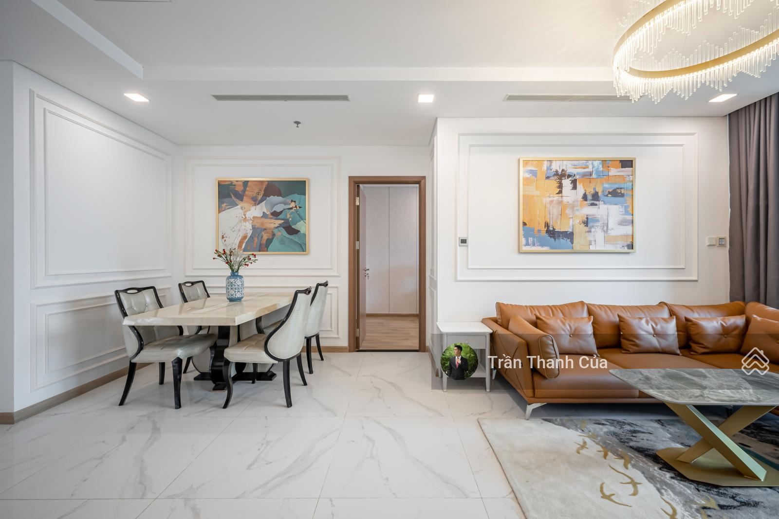 Cho thuê căn hộ 3PN Landmark 81 109m2 lầu cao full nội thất, giá tốt