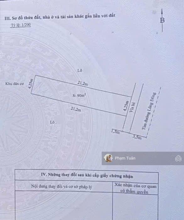 Đất mặt đường Lũng Đông đoạn đẹp kinh doanh tốt (C872) LH 0917696698