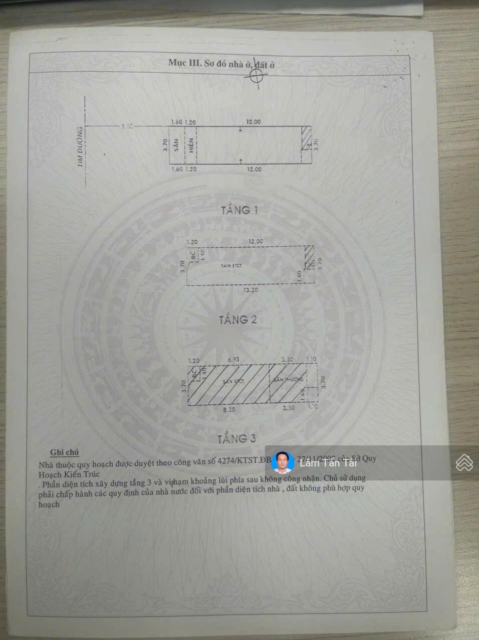 Bán nhà mặt tiền T6, Tây Thạnh, 3 tầng, 54.76m2, chỉ 8.5 tỷ