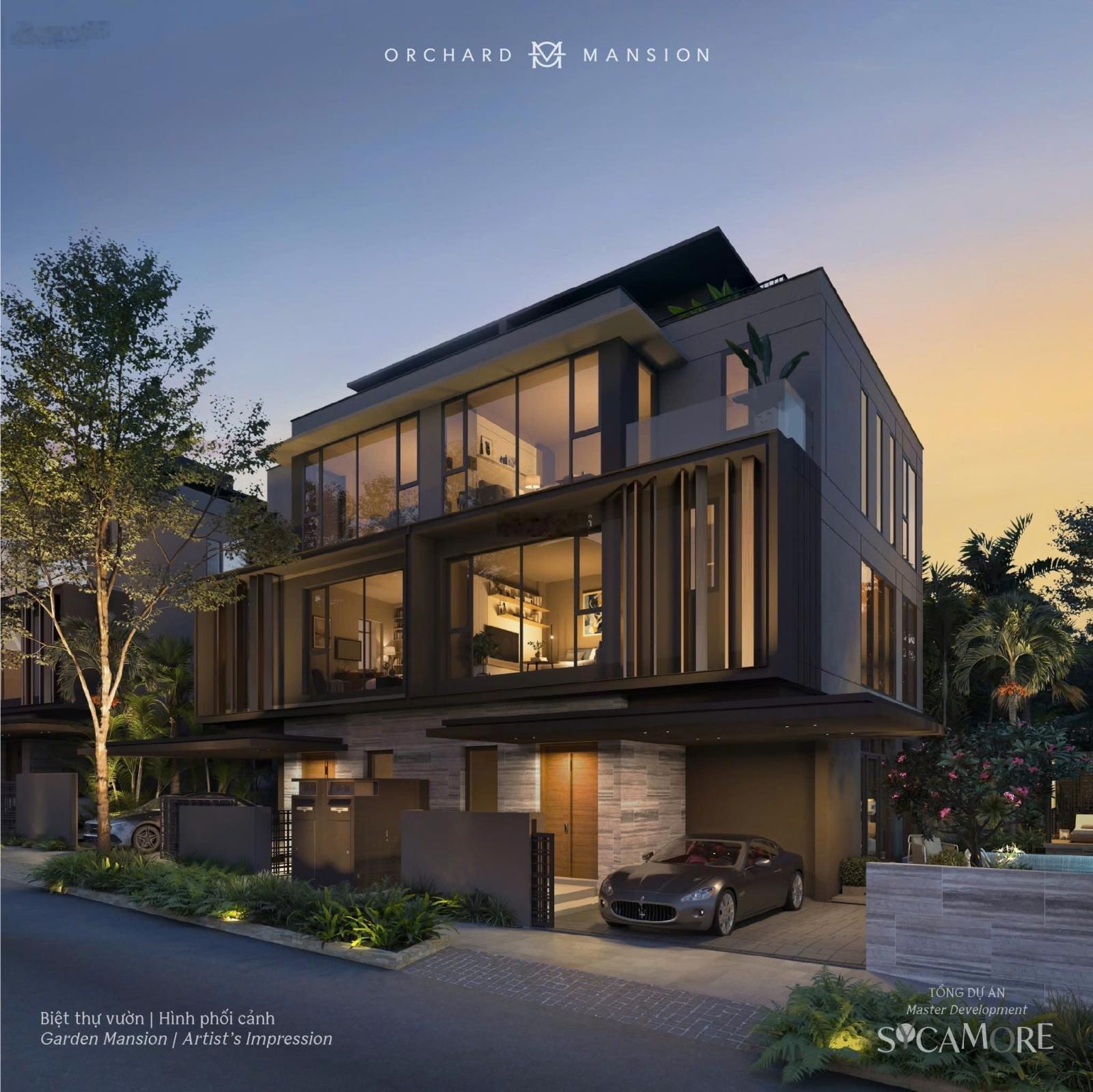 Giỏ hàng độc quyền CĐT Orchard Mansion - Sycamore Bình Dương, ưu đãi hấp dẫn từ CĐT