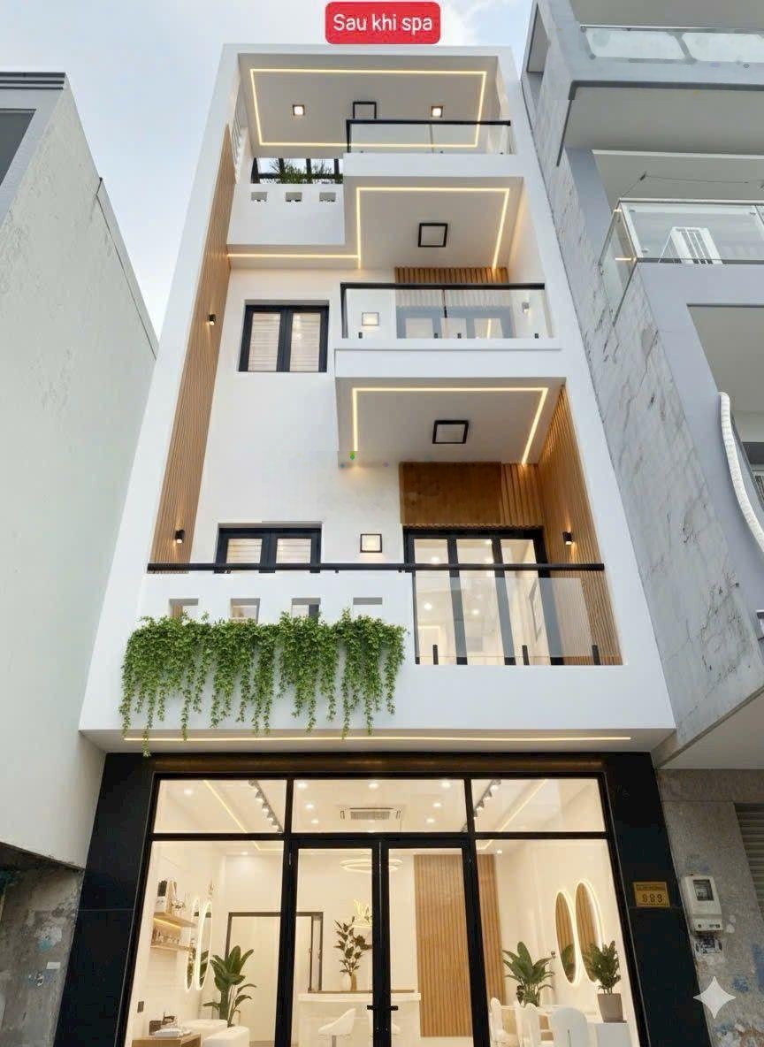 Bán nhà MT KHUÔN VIỆT , Tân Phú 4.2x20m nở hậu 7m GPXD: 6 TẦNG giá: 8.5 tỷ TL