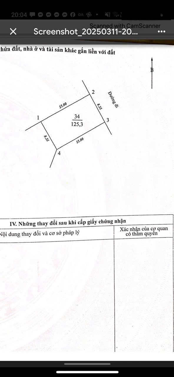 Bán đất đấu giá Xuân đỉnh khu Ngoại Giao Đoàn 125 m2 sổ đỏ giá 420tr/m2