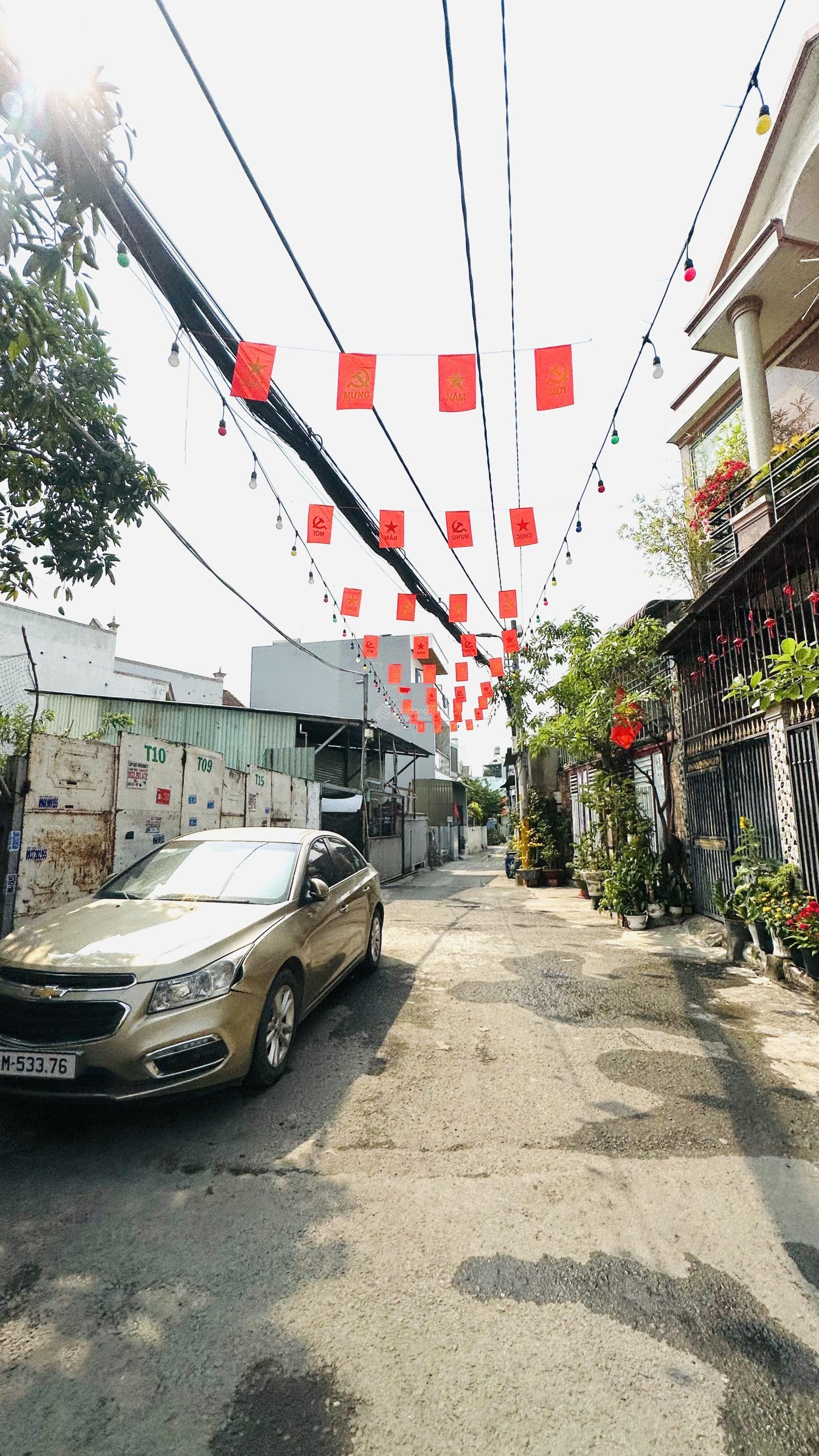 Đất hẻm ô tô thông. Gần chợ đầu mối. Trường THCS Bình Chiểu. Giá tốt ngang 5m. Sổ hồng