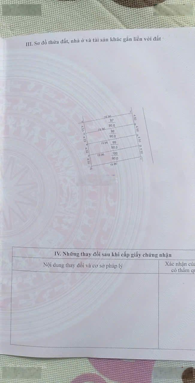 Cơ hội có 102, lô đất băng 2 chợ Thanh Trí Minh Phú Sóc Sơn giá hợp lý nhất khu vực luôn