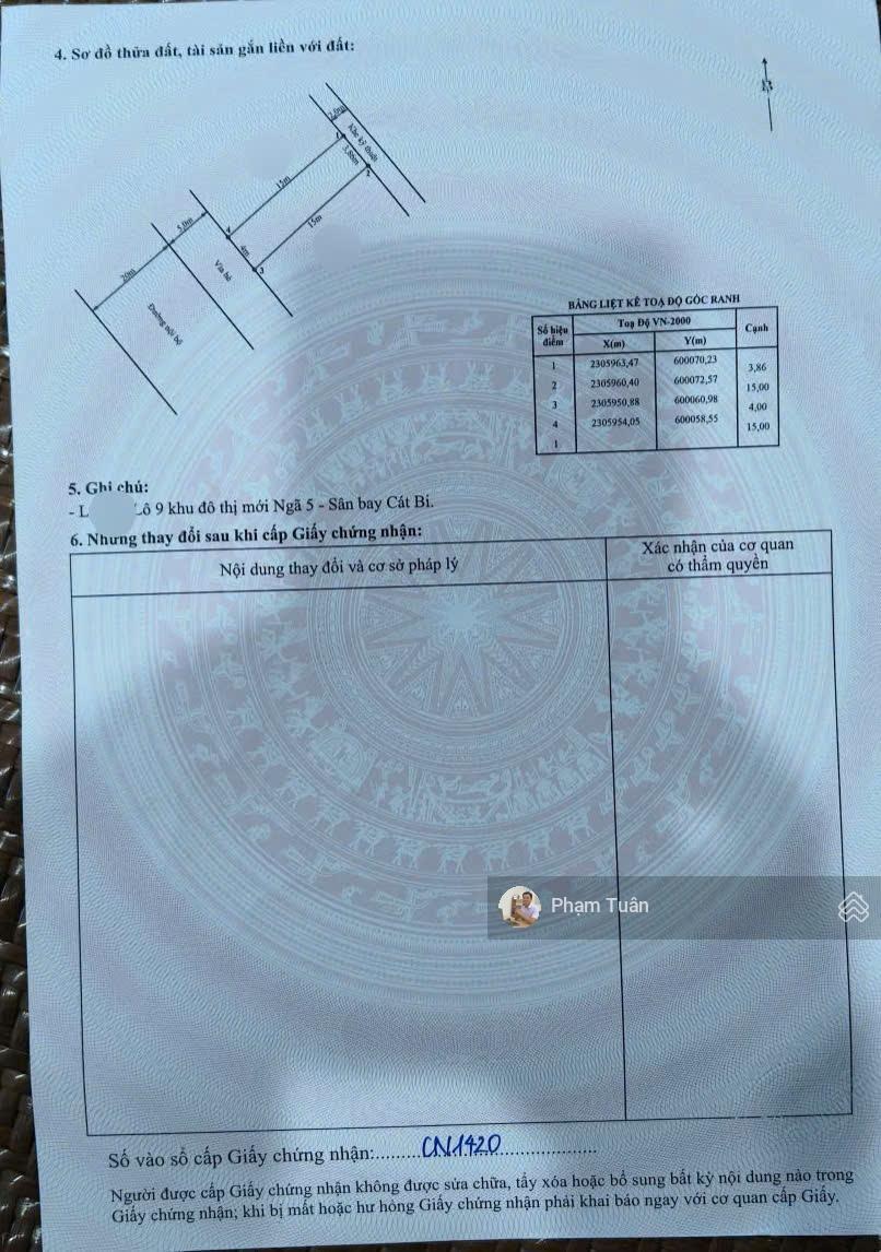 SPCC, bán đất tặng nhà cho thuê mặt đường 30m lô 9 Lê Hồng Phong (C635) LH 0917696698