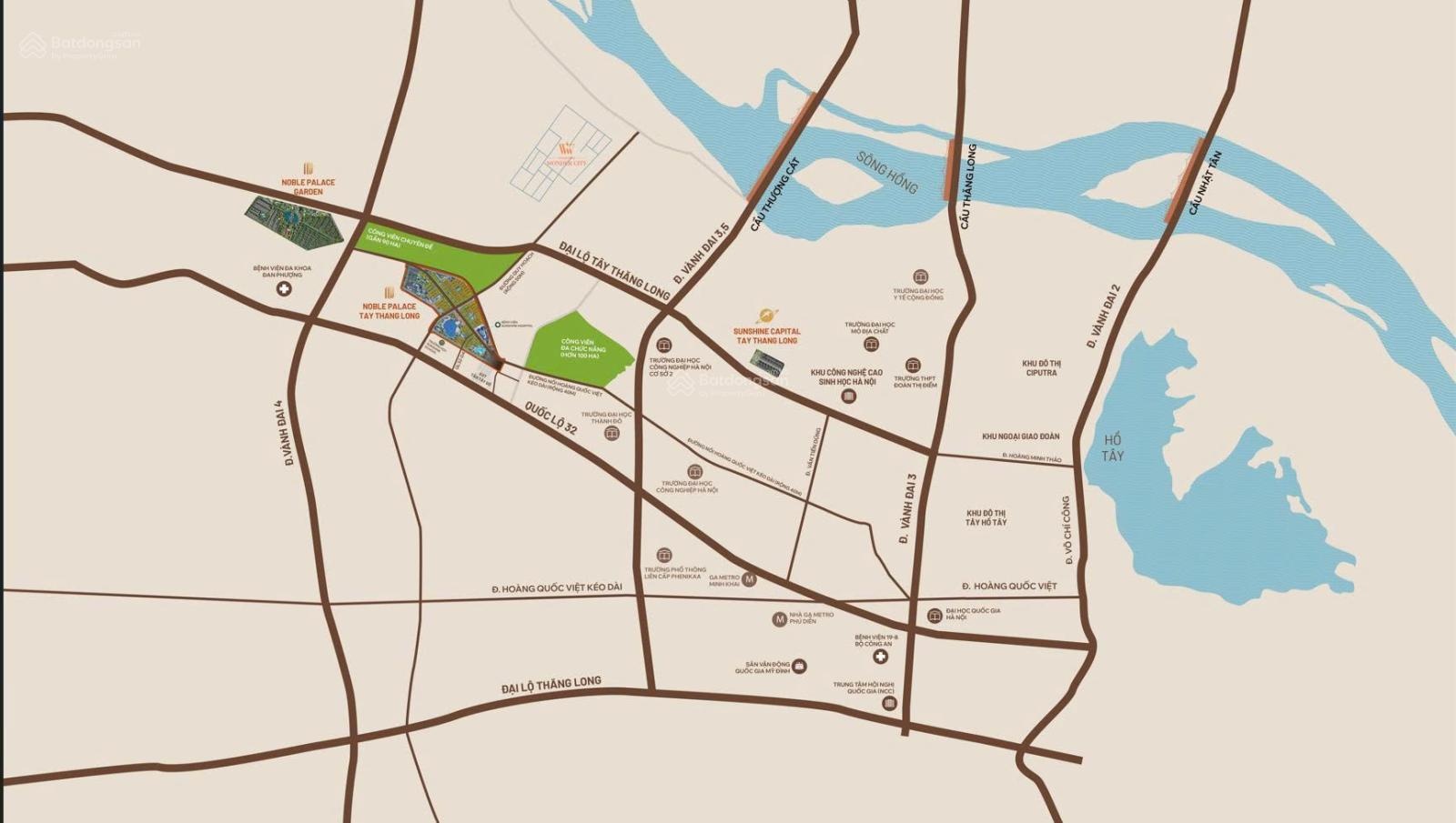 Bán shophouse đẹp xuất sắc Noble Palace Tây Thăng Long, giá thỏa thuận, 55m2