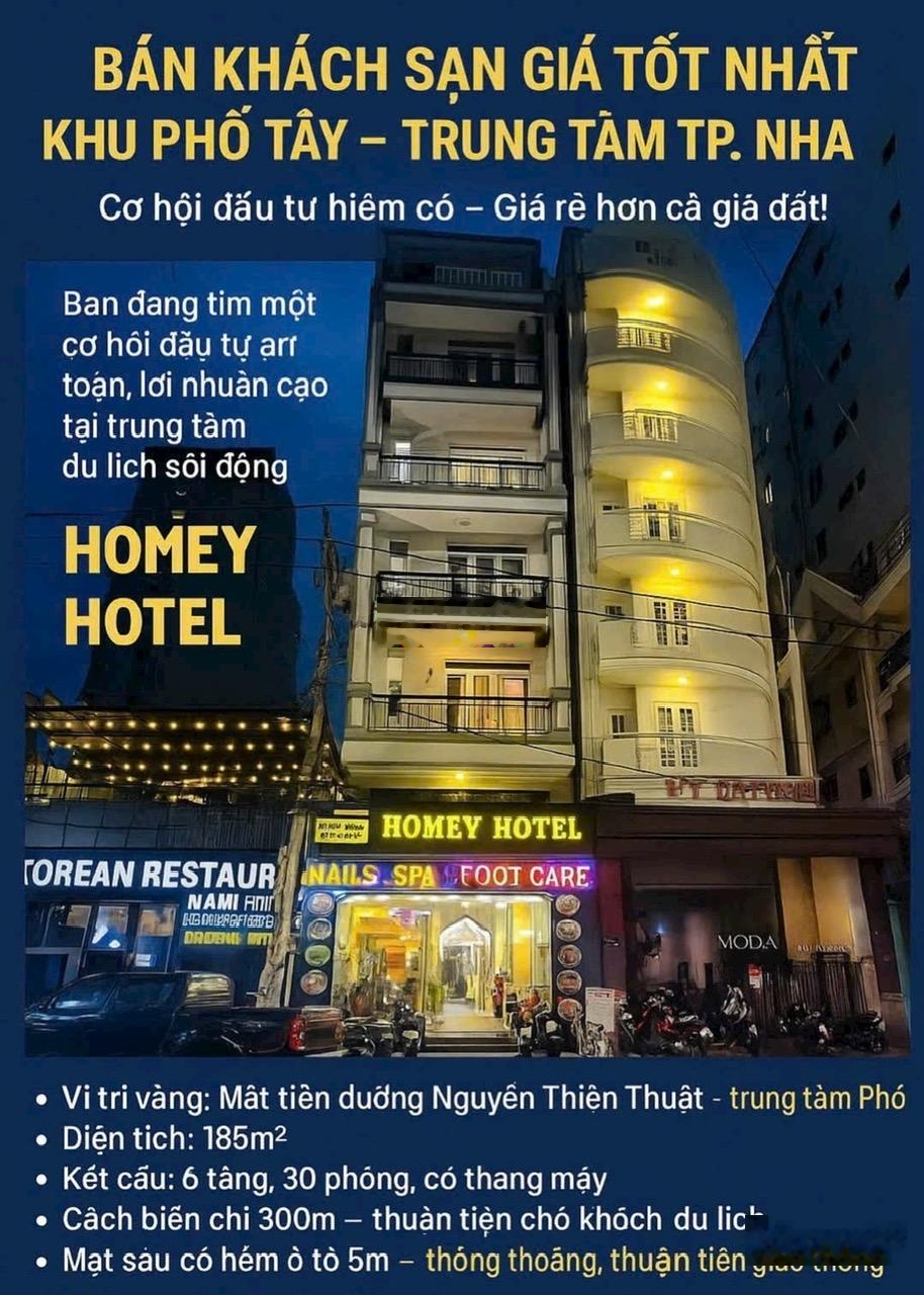 Bán 1 căn khách sạn mặt tiền đường khu phố Tây, giá bán còn thấp hơn cả giá đất xung quanh