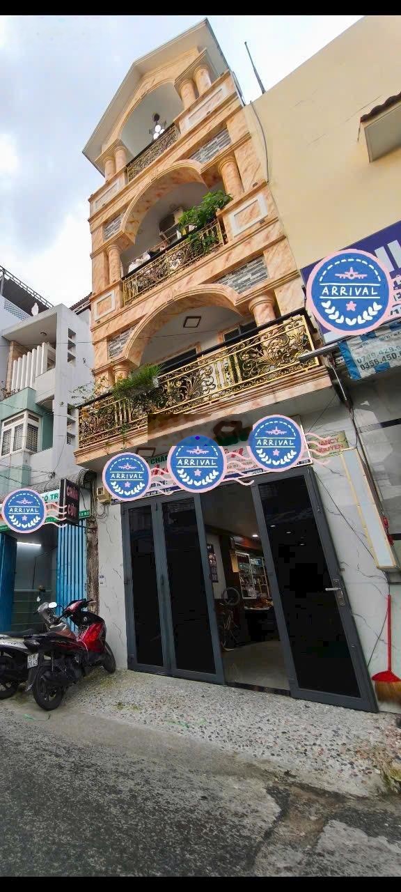 Mặt tiền kinh doanh 5 tầng-dt 4mx15m-đường bàn cờ tân thới nhất q12 - sát trường chinh.