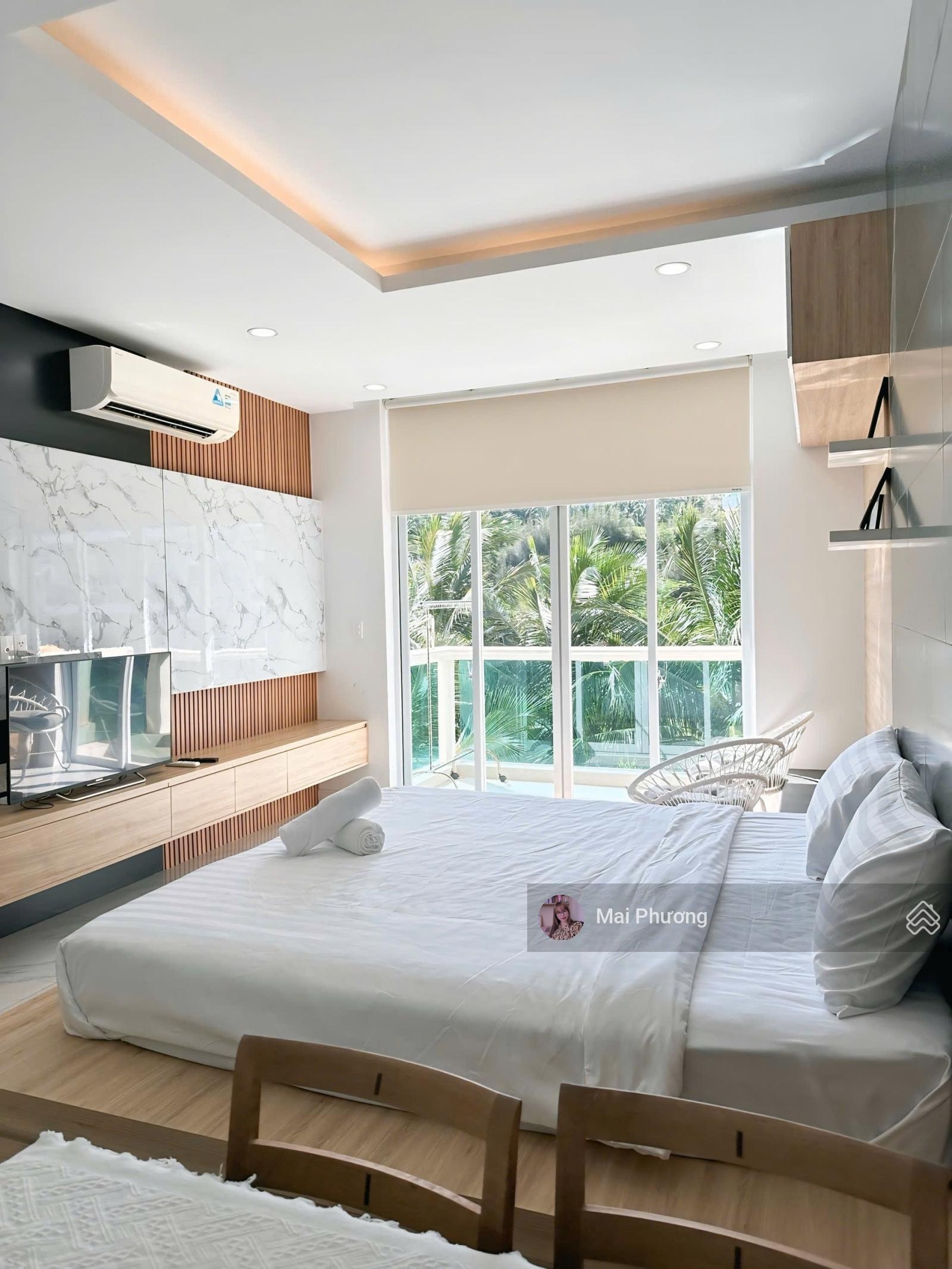 Chính chủ cần cho thuê 1 căn hộ khu Sea Links ngay bãi biển đá Ông Địa 40m2 - đầy đủ nội thất