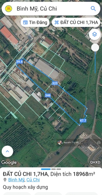 Cần bán Đất Bình Mỹ Củ Chi Giá Đầu Tư