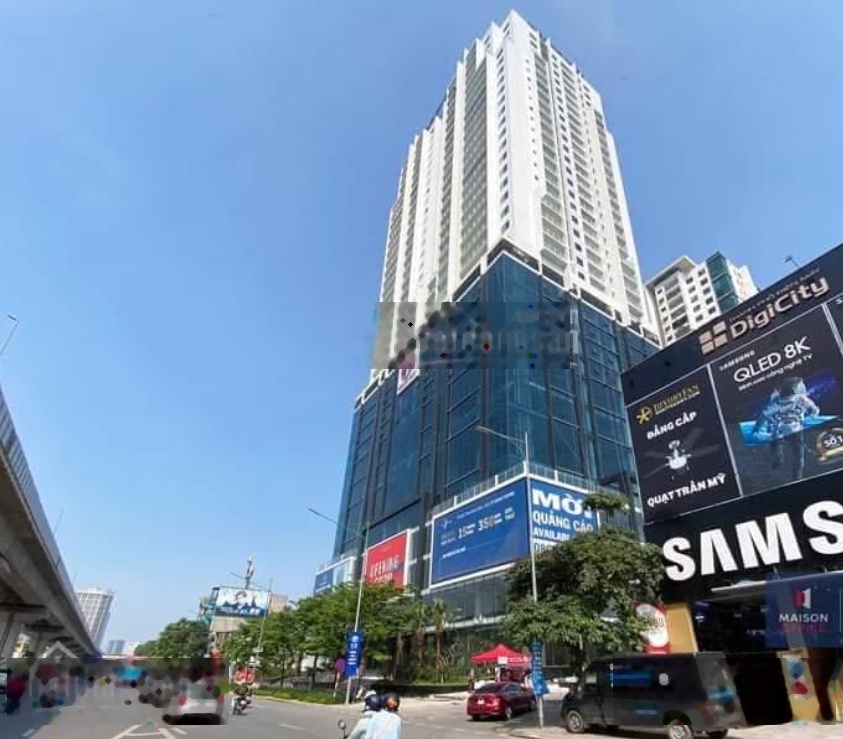 BQL Hoàng Huy Golden Land 275 Nguyễn Trãi cho thuê VP 500m2 cắt tối thiểu 80m2 có sẵn nội thất