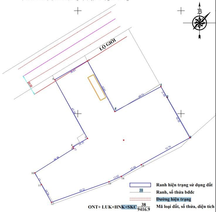 Bán 1ha đất vàng mặt tiền QL20 Hiệp Thanh, Đức Trọng, Lâm Đồng. Giá 120 tỷ
