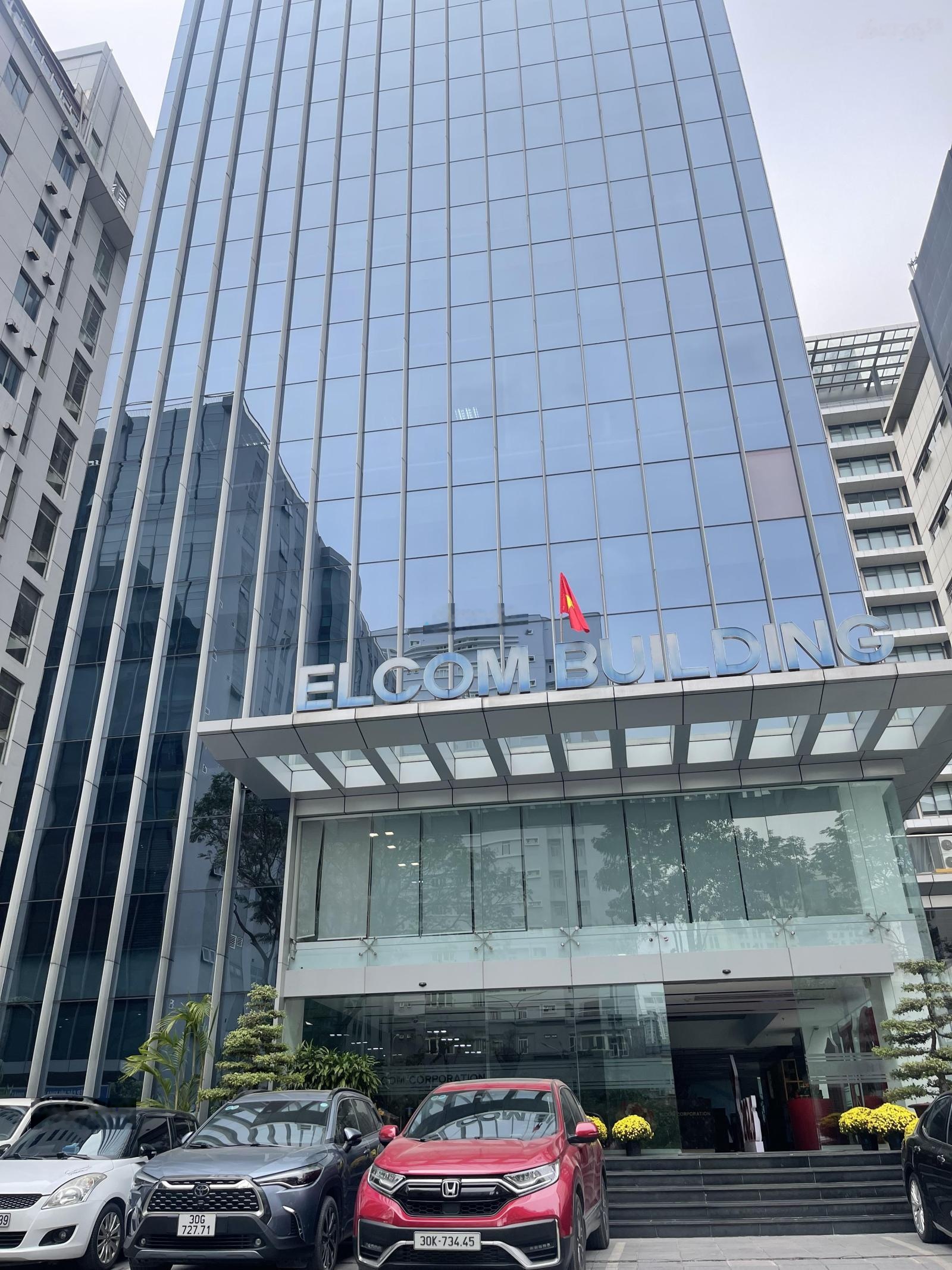 BQL tòa Elcom 15 Duy Tân cho thuê văn phòng diện tích 100,200,500,1000,2000m2. Giá 14$ gồm dịch vụ