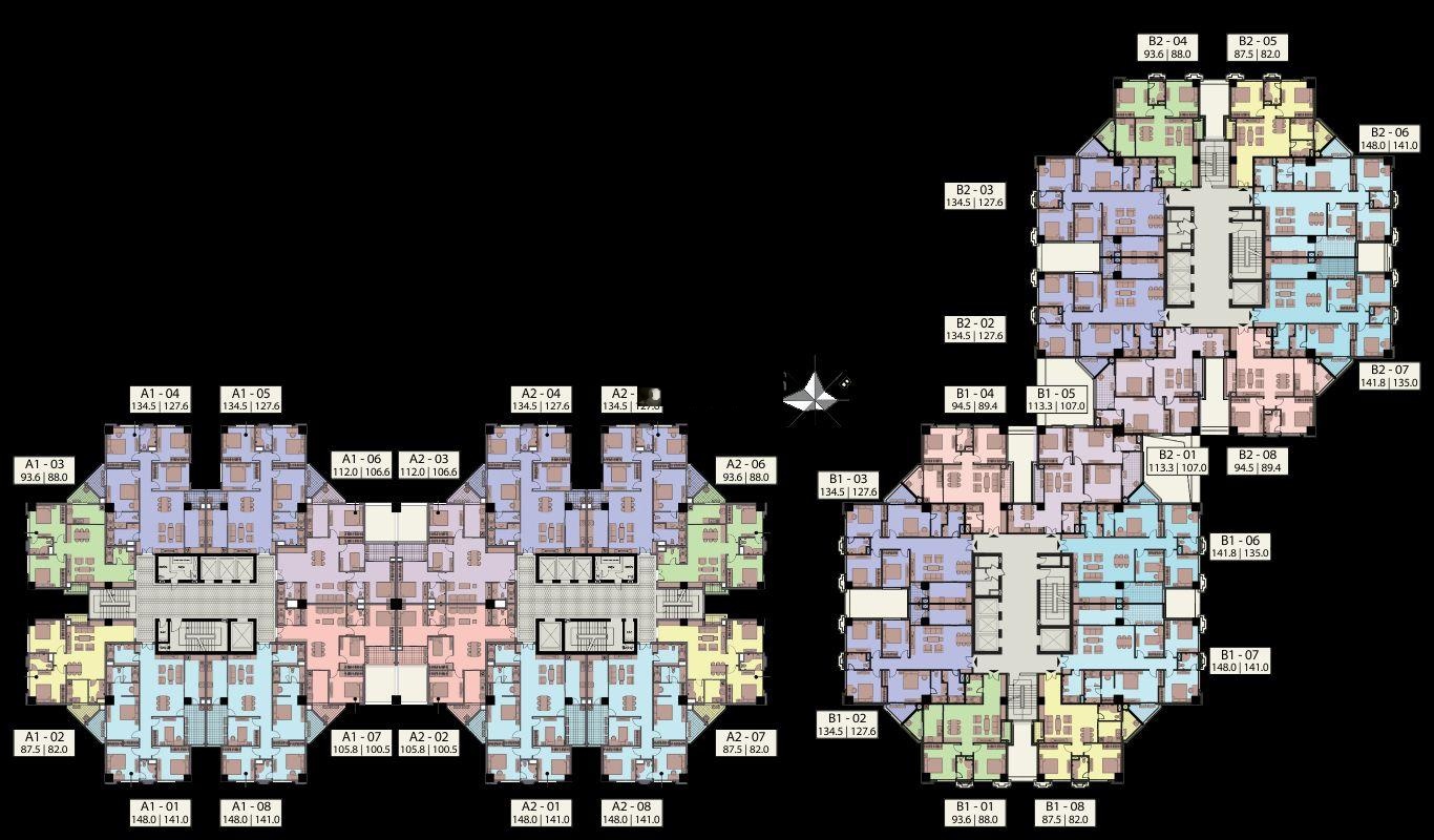 Cần nhượng lại căn hộ Tecco Garden, thiết kế 2pn, 3pn, 4pn, diện tích từ 82m2 ~ 141m2 giá tốt nhất