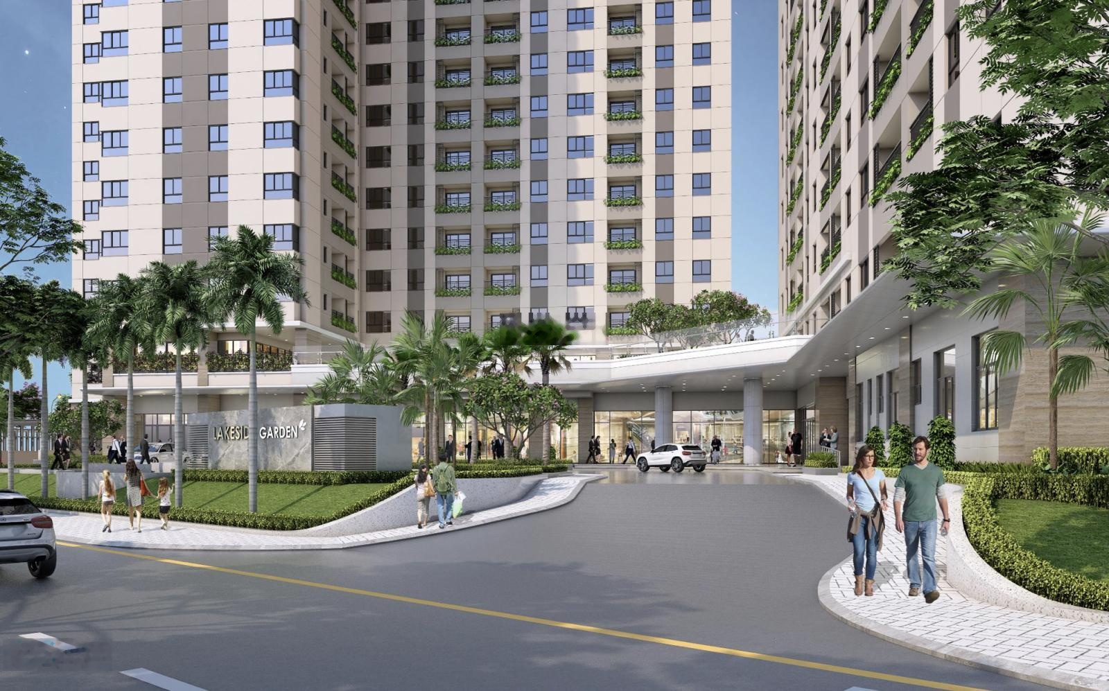 Bán căn góc quỹ thưởng B15.02 và B16.02 - Lakeside Garden - DT 96m2 view hồ độc bản HP thoáng 2 mặt