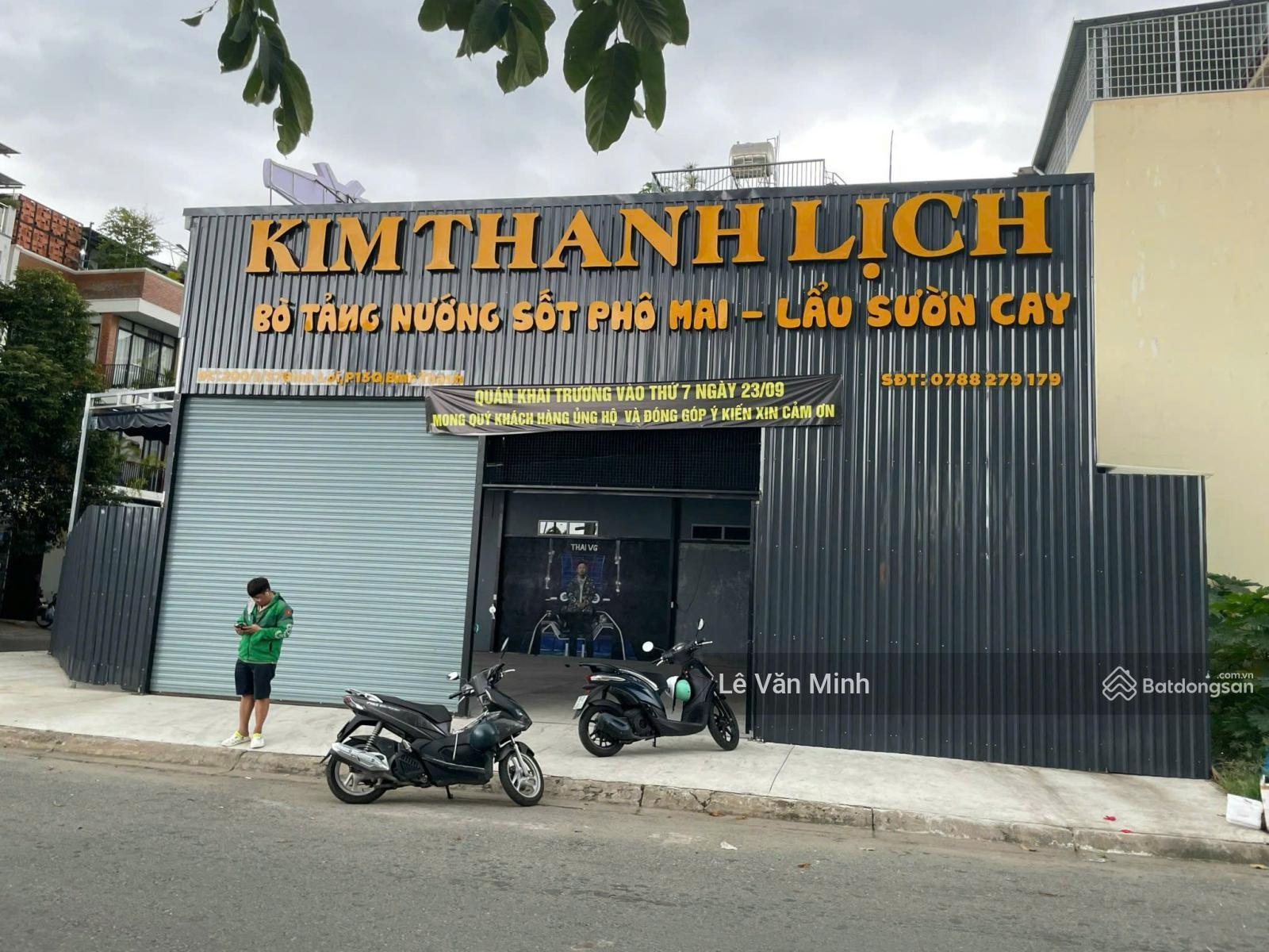 Cho thuê đất và kho lâu dài đường Bình Lợi và đường Trục, P13, Bình Thạnh 200m2 giá đất 15tr/th TL
