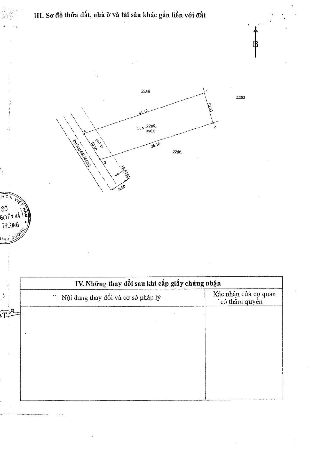 390m2 đất Hoà Lợi - Hồ Chí Minh