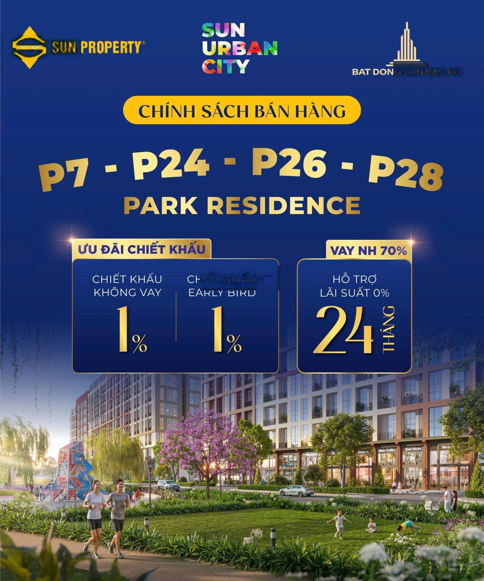 Chính thức nhận Booking tòa P7, P24, P26, P28 chiết khấu 1% booking trước, giá full nội thất 1,2 tỷ