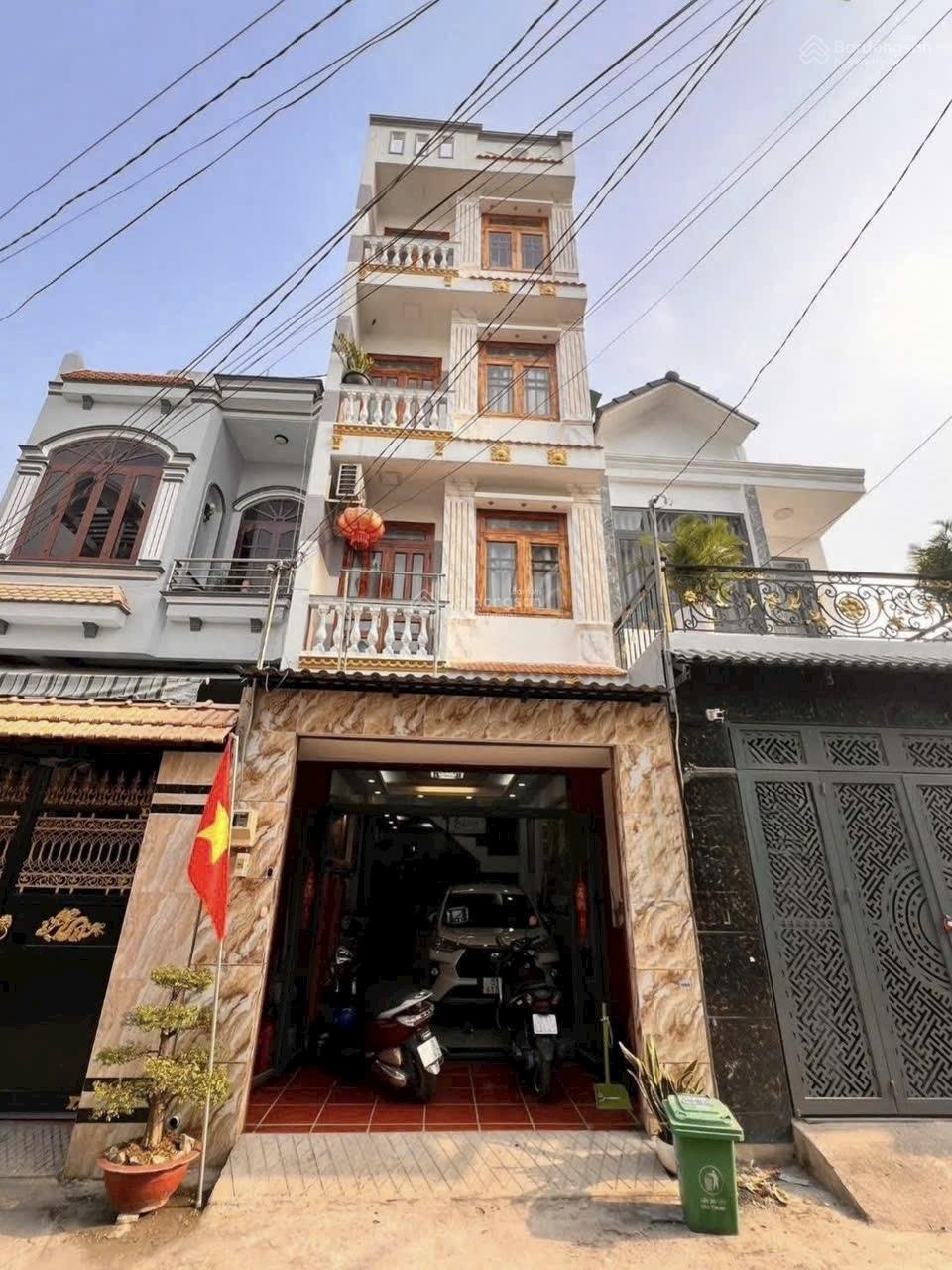 Nhà mt hiệp thành-70m2 5pn- 4 tầng có gara ô tô 6.89 tỷ