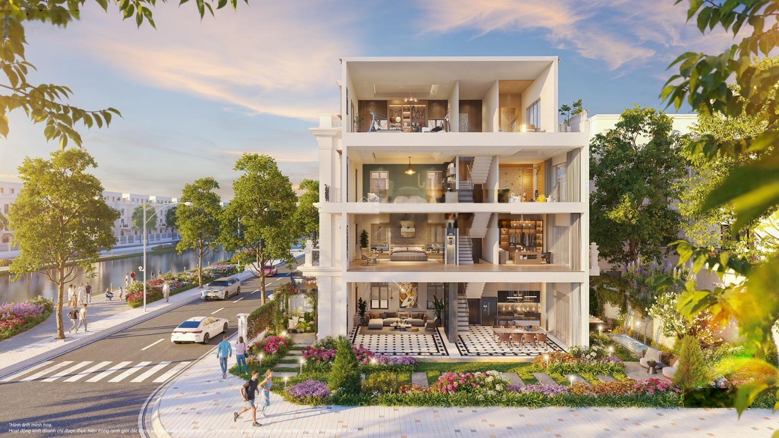 BM-61 song lập - shop Bình Minh Vin Đan Phượng DT 228m2 - 54,009 tỷ. Tặng VF8 + vàng + 145tr