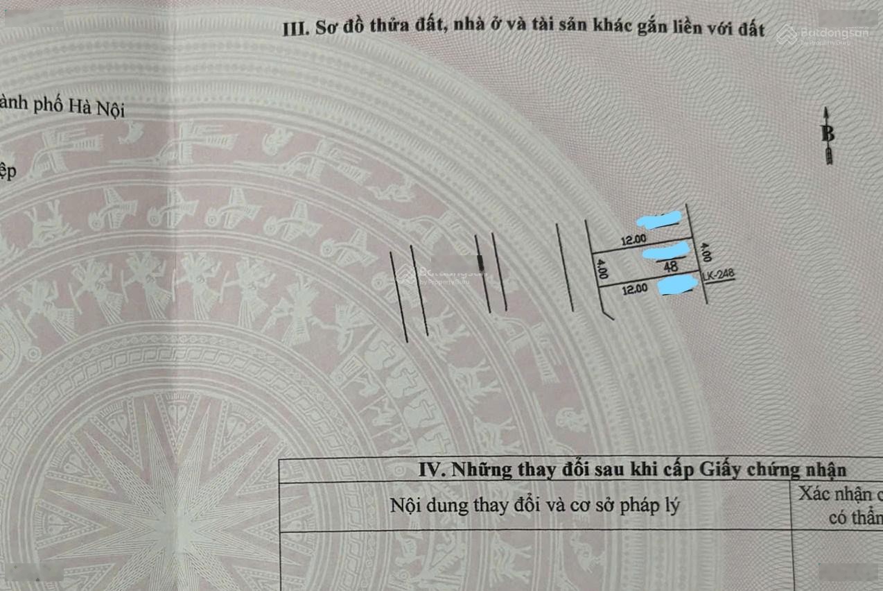 Bán Lô Áp Góc Đường Đôi La Khê 48m² MT 4m Giá Đầu Tư