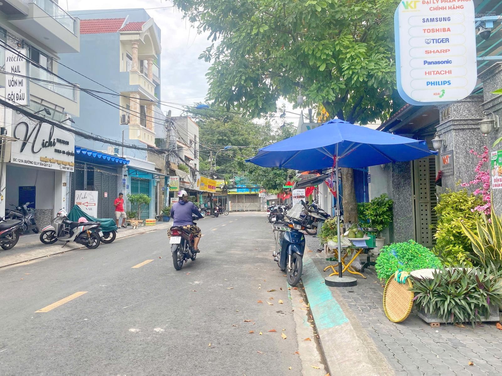 Thơm - 172.05m² mặt tiền đường số Tân Hưng Q7 tiện xây dựng 160 Tr/m²