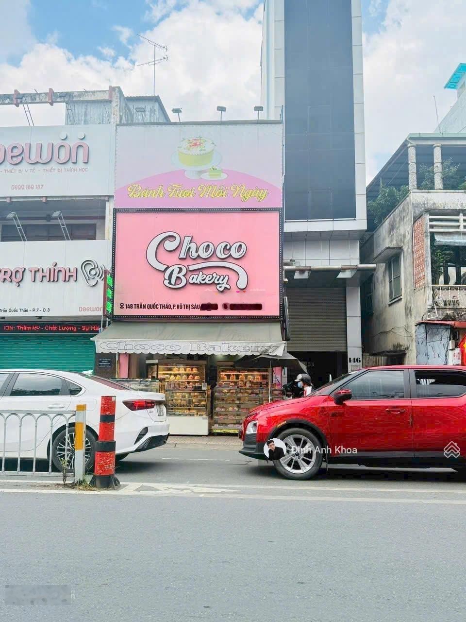 Nhà giảm 1 tỷ, MT Trần Quốc Thảo Quận 3, 4.8m x 22m = 106m². Giá 27.5 Tỷ, Thuê 63 Tr