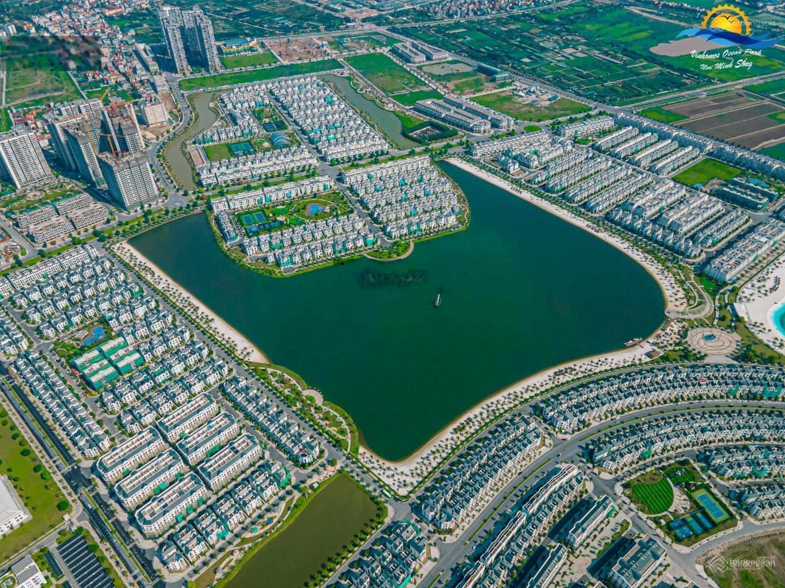 Bán căn song lập San Hô 150m2, gần hồ điều hòa 24,5ha - Vinhomes Ocean Park - Gia Lâm